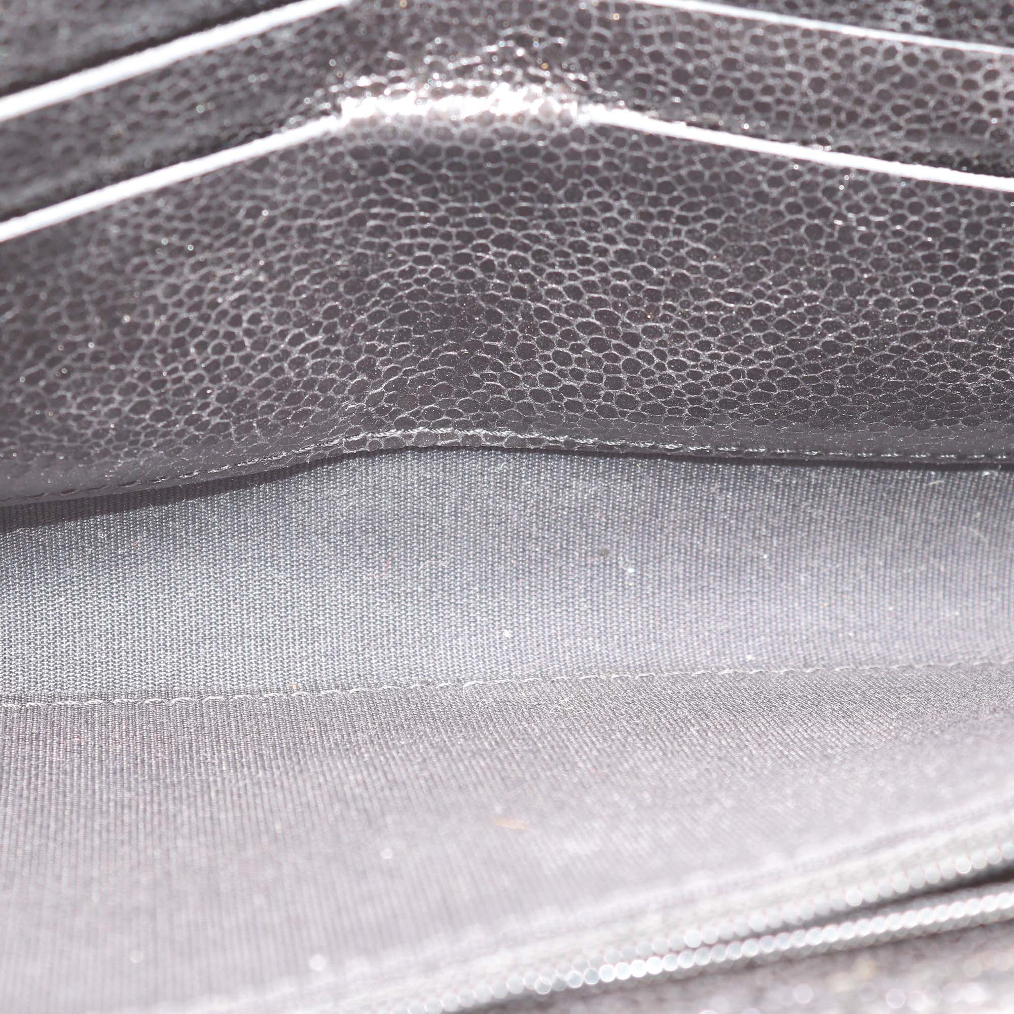 Jimmy Choo Black Glitter Fabric Riane Clutch