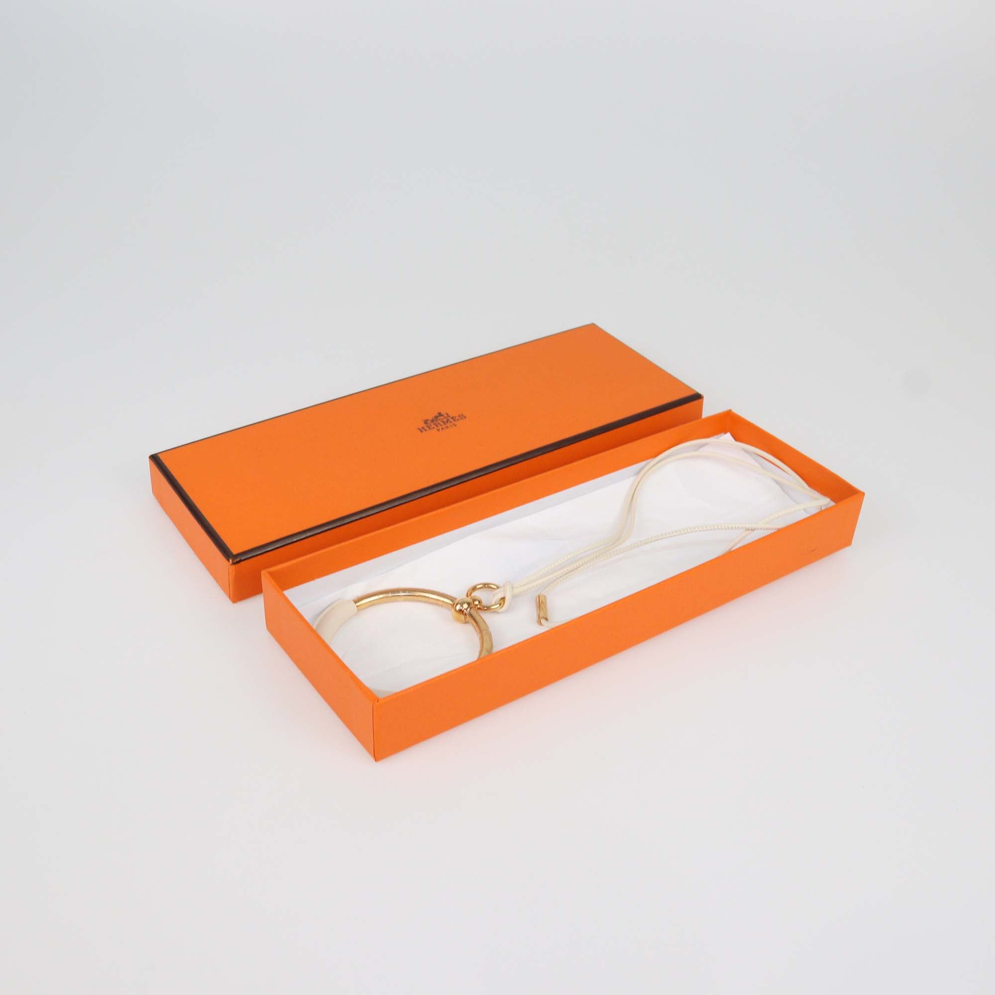 Hermes Nata Swift Leather Loop Pendant