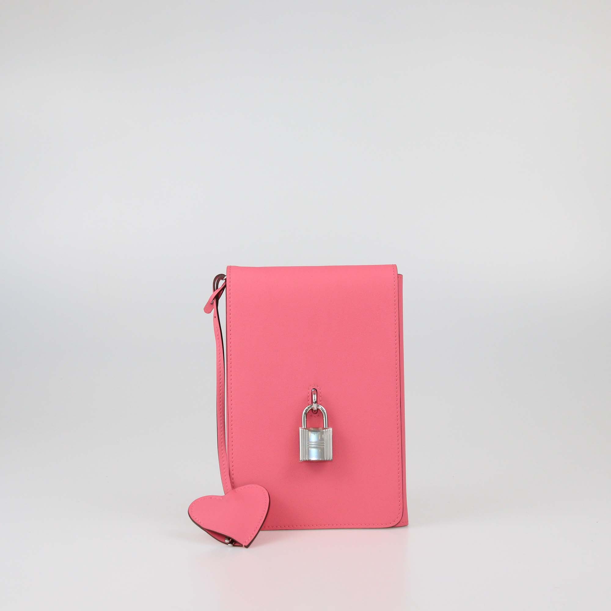 Hermes Rose Azalee Swift Secret Notebook Cover