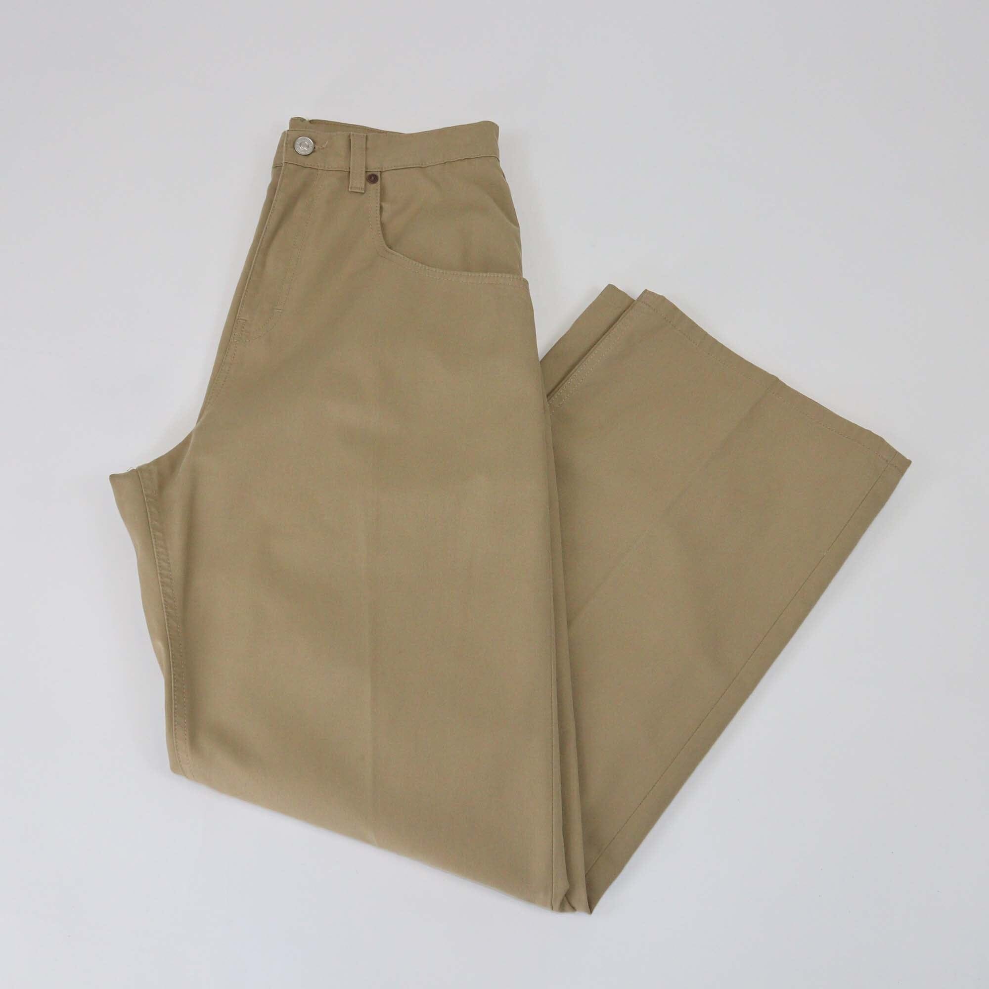 Victoria Beckham Brown Oversized Boyfriend Pants Womens Victoria Beckham