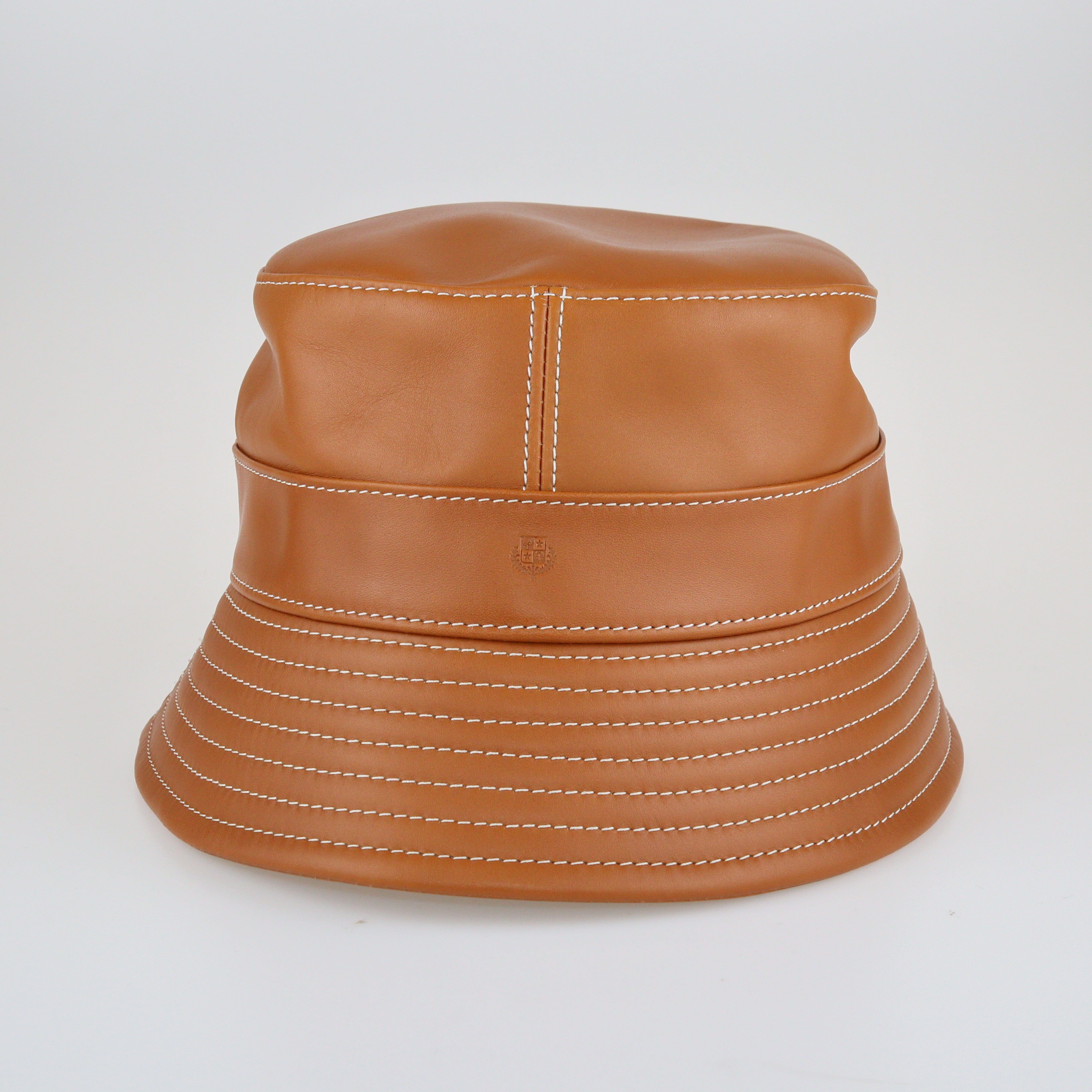 Brown Mina Bucket Hat Accessories Loro Piana