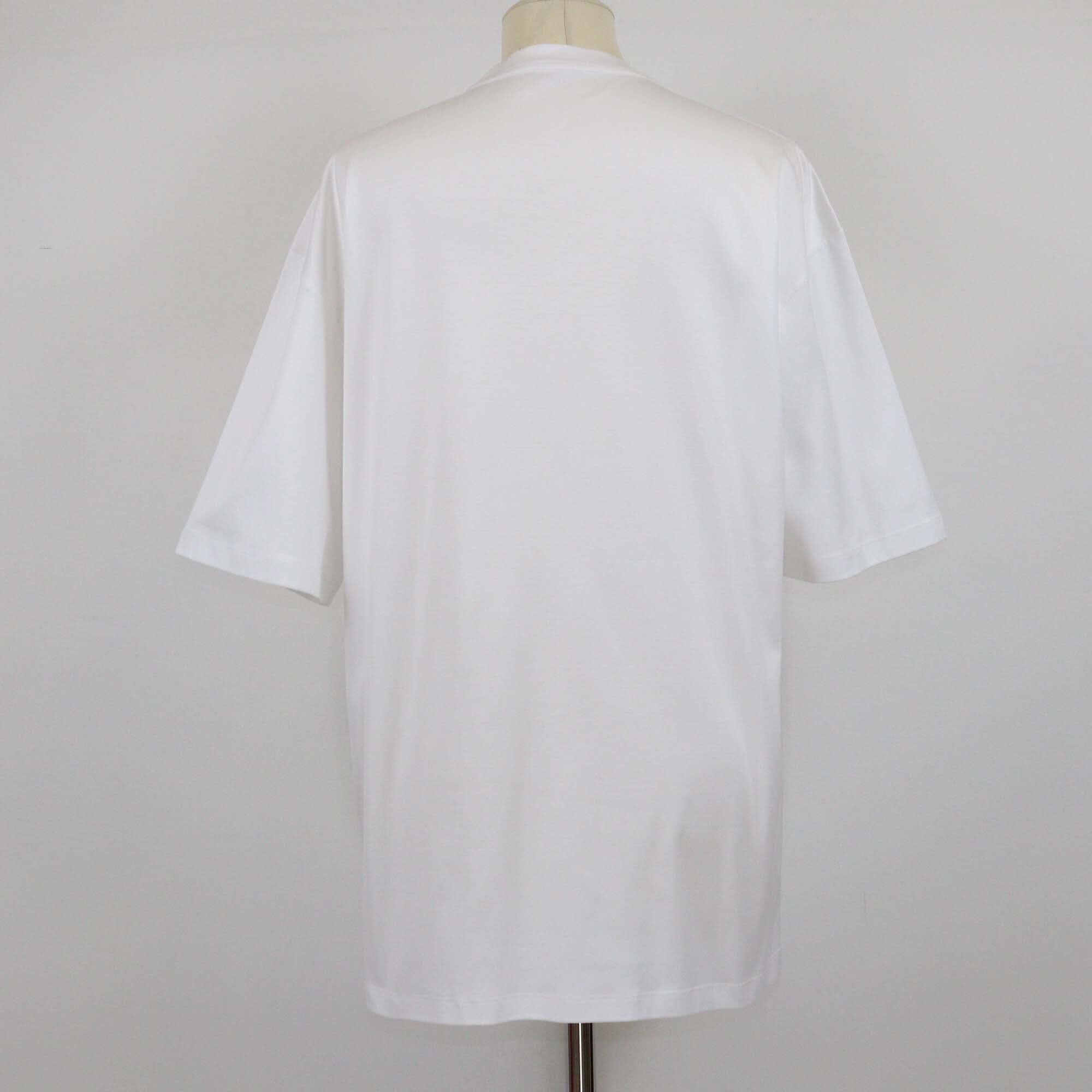 Versace White Studded Versace Goddess Logo T Shirt Womens Versace