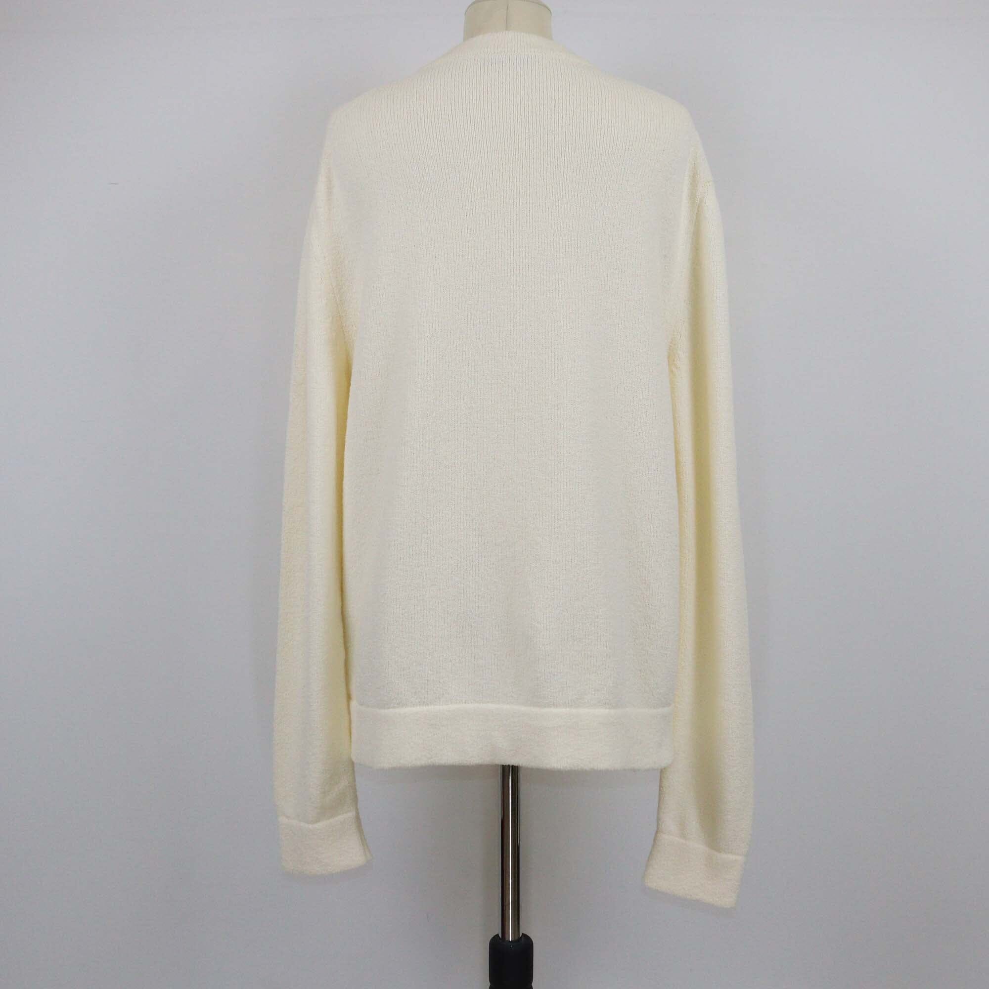 Christian Dior x ERL Cream Rabbit Patch Sweatshirt Womens Christian Dior x Erl
