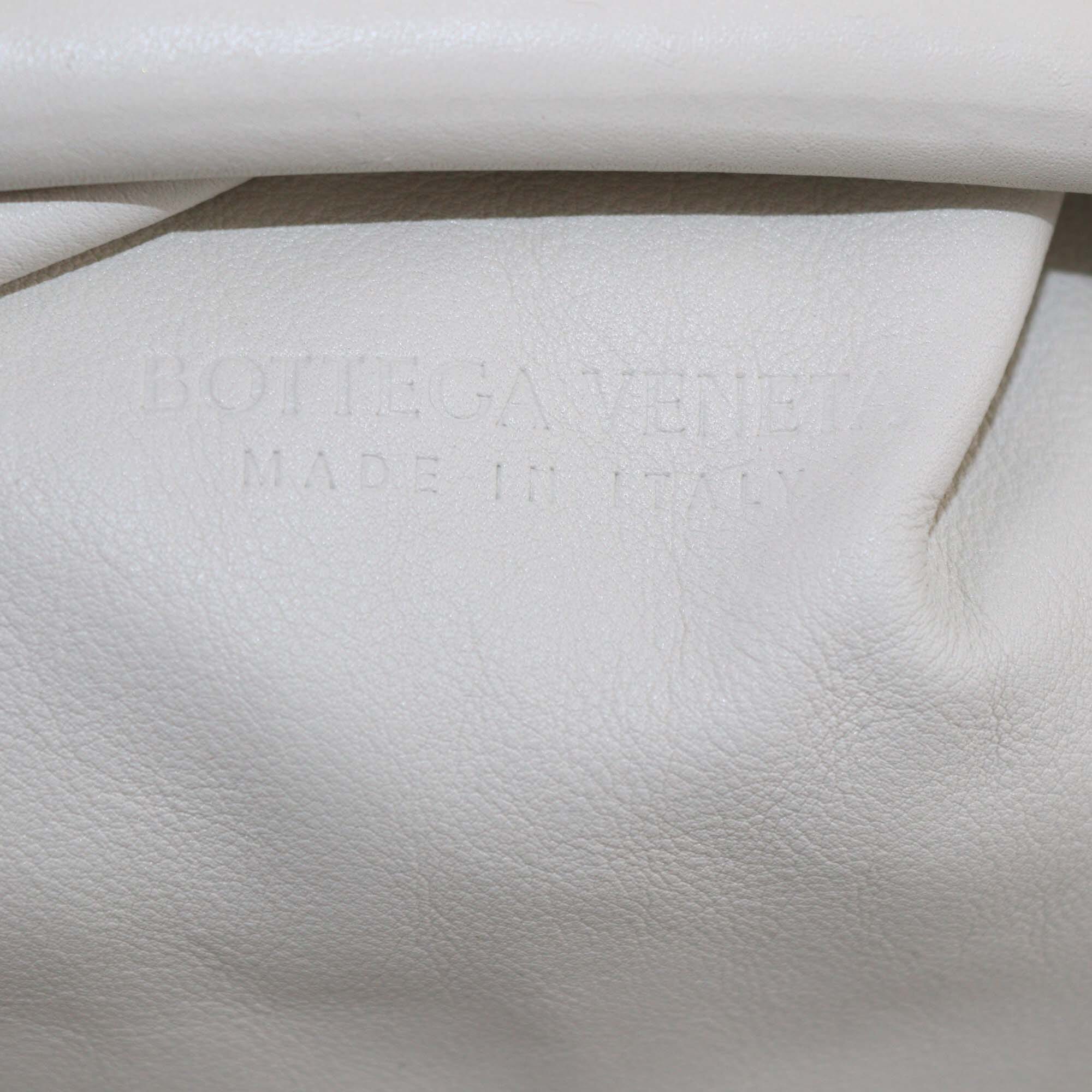 Bottega Veneta Off White Classic The Pouch Womens Bottega Veneta