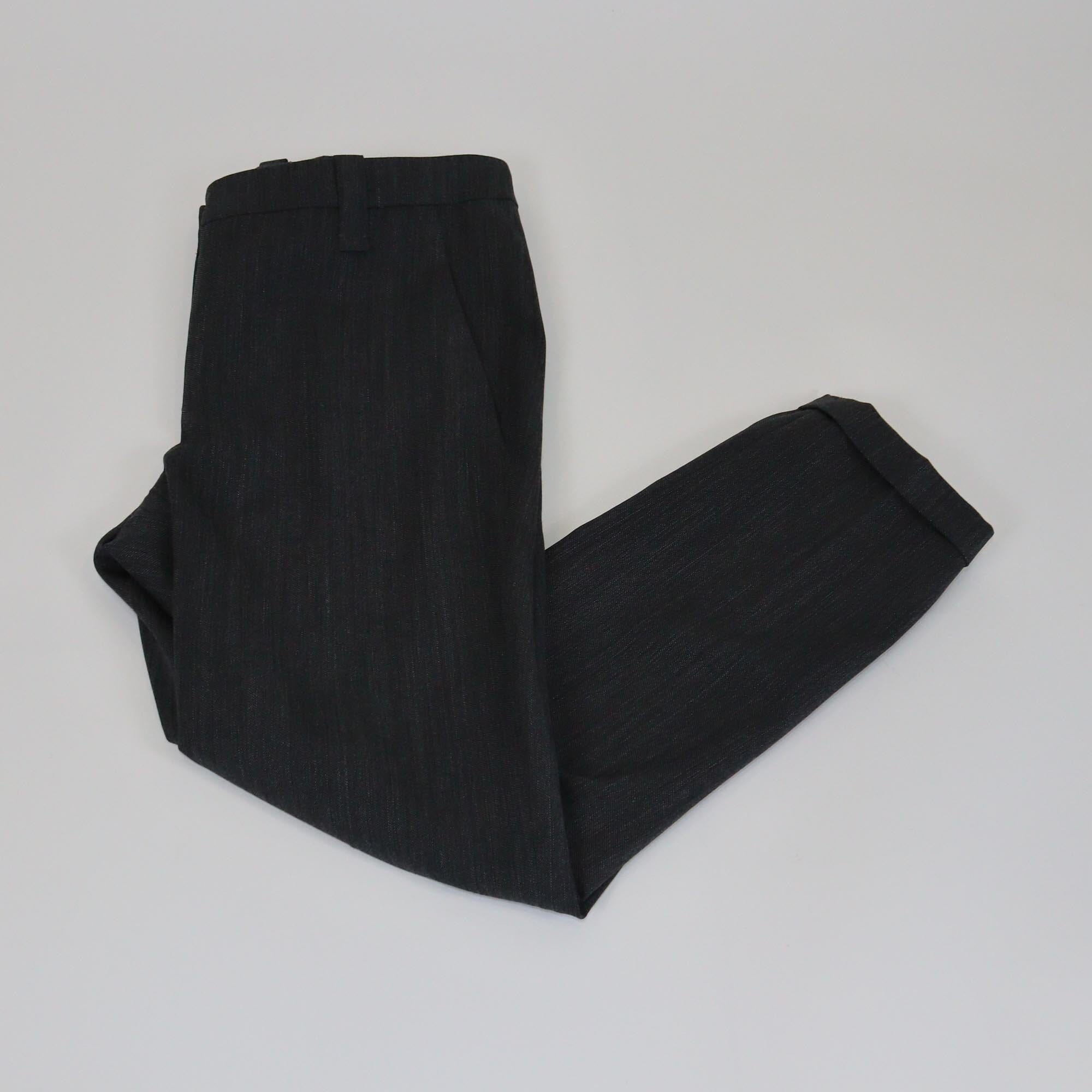 Brunello Cucinelli Dark Gray Straight Leg Dress Pants Womens Brunello Cucinelli