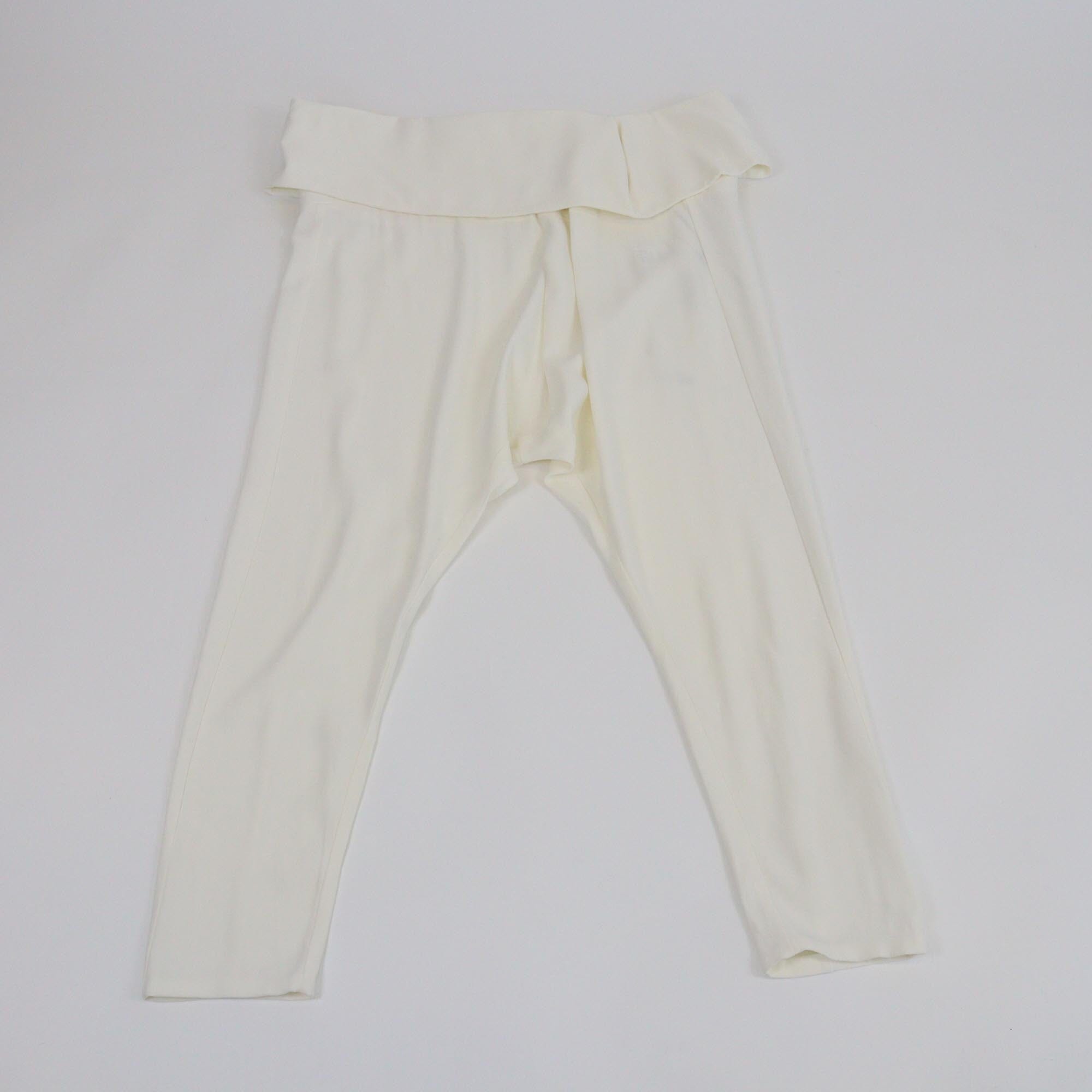 Alexander McQueen Ivory Harem Pants Womens Alexander McQueen
