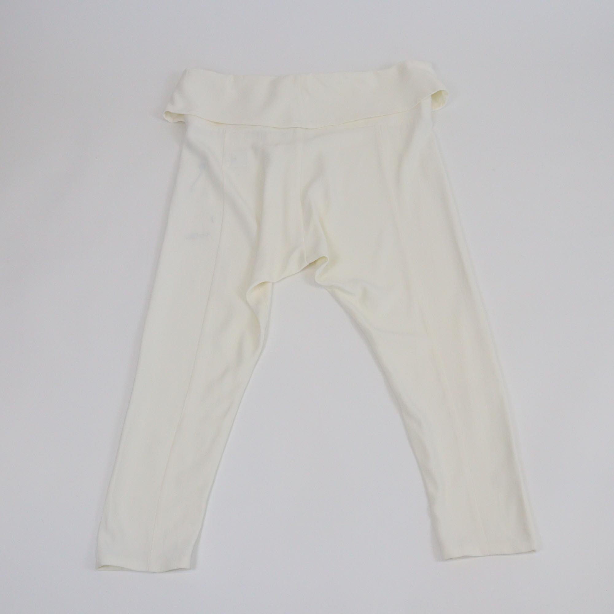 Alexander McQueen Ivory Harem Pants Womens Alexander McQueen