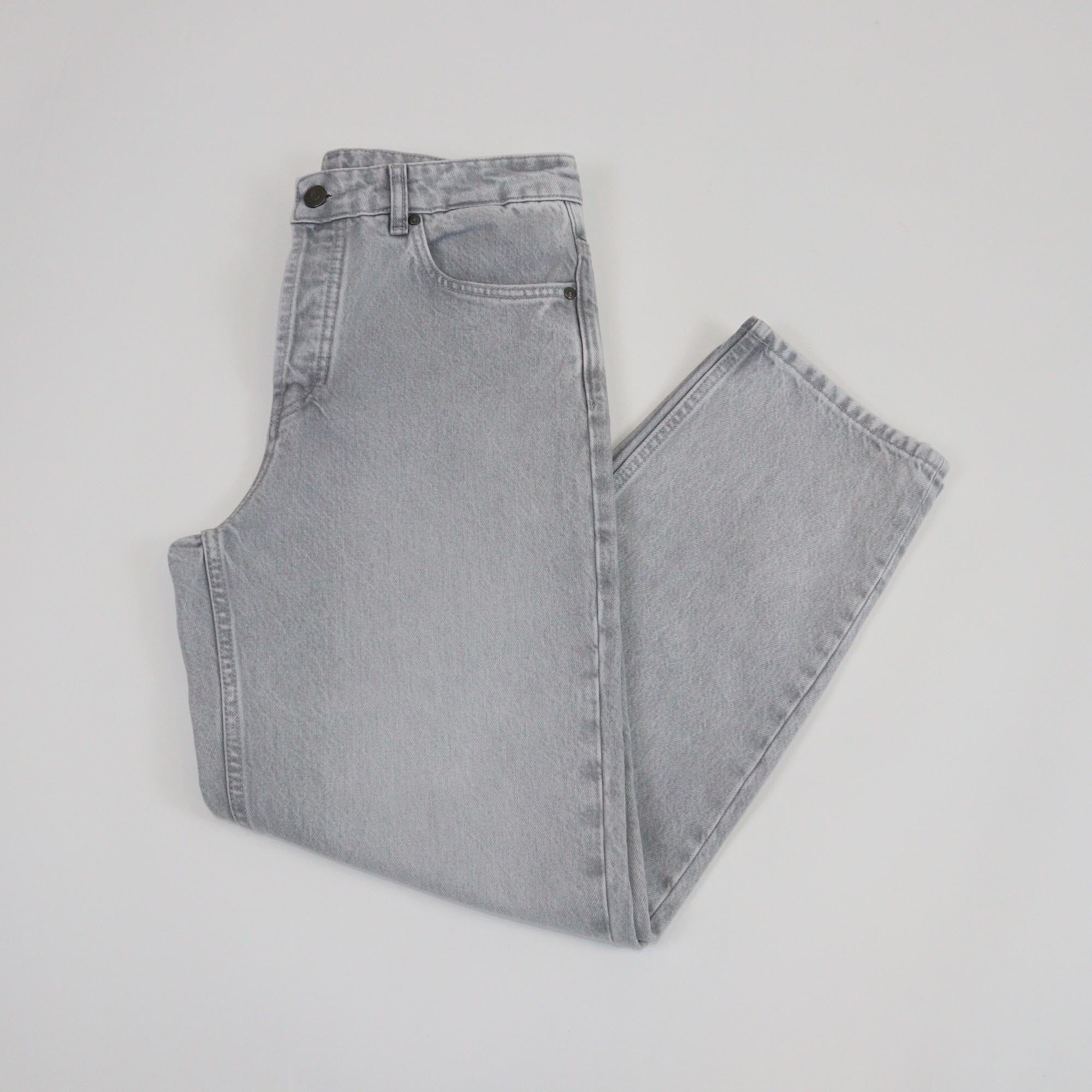 12 Storeez Grey Denim Mom Fit Jeans Womens 12 Storeez