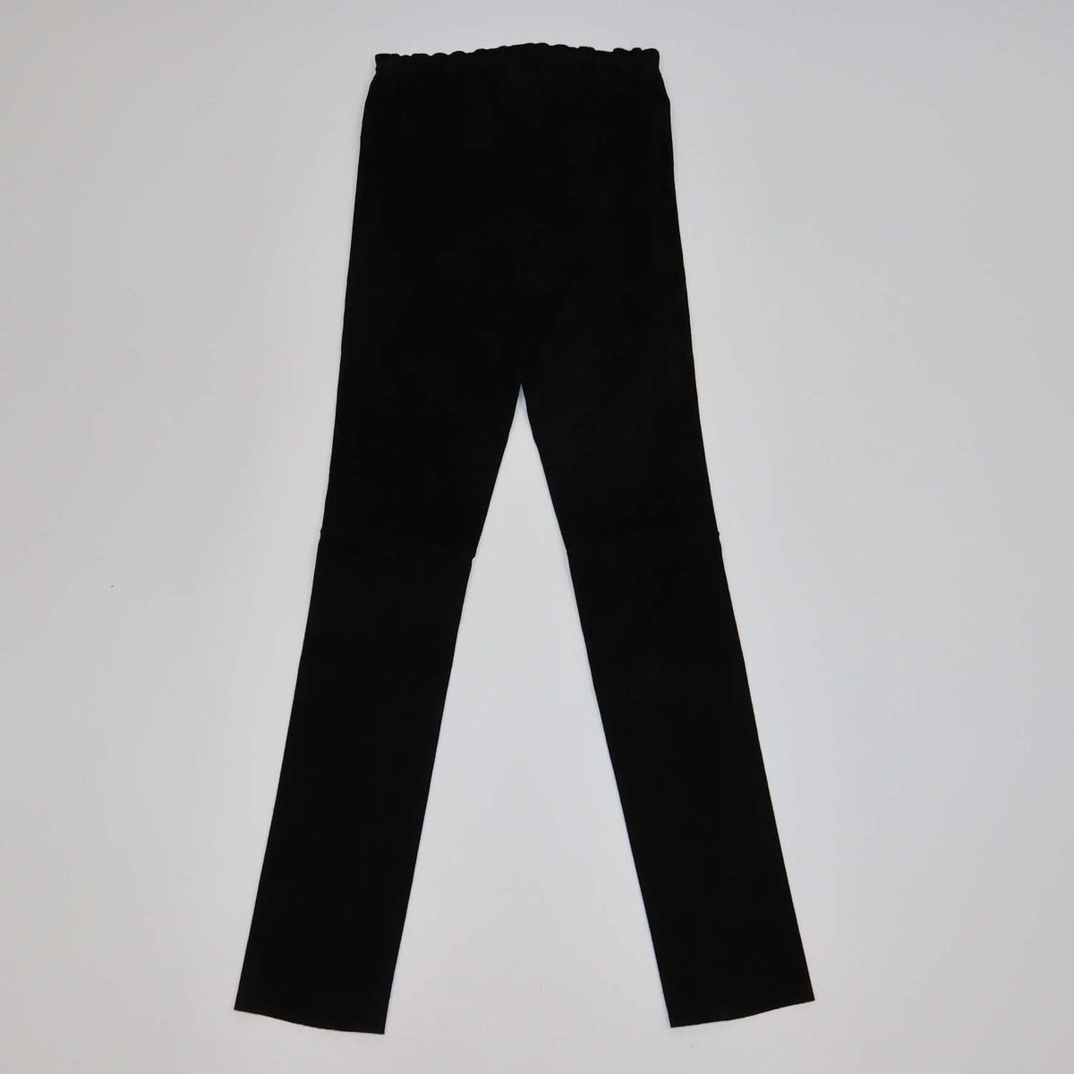 Stouls Black Suede Skinny Pants