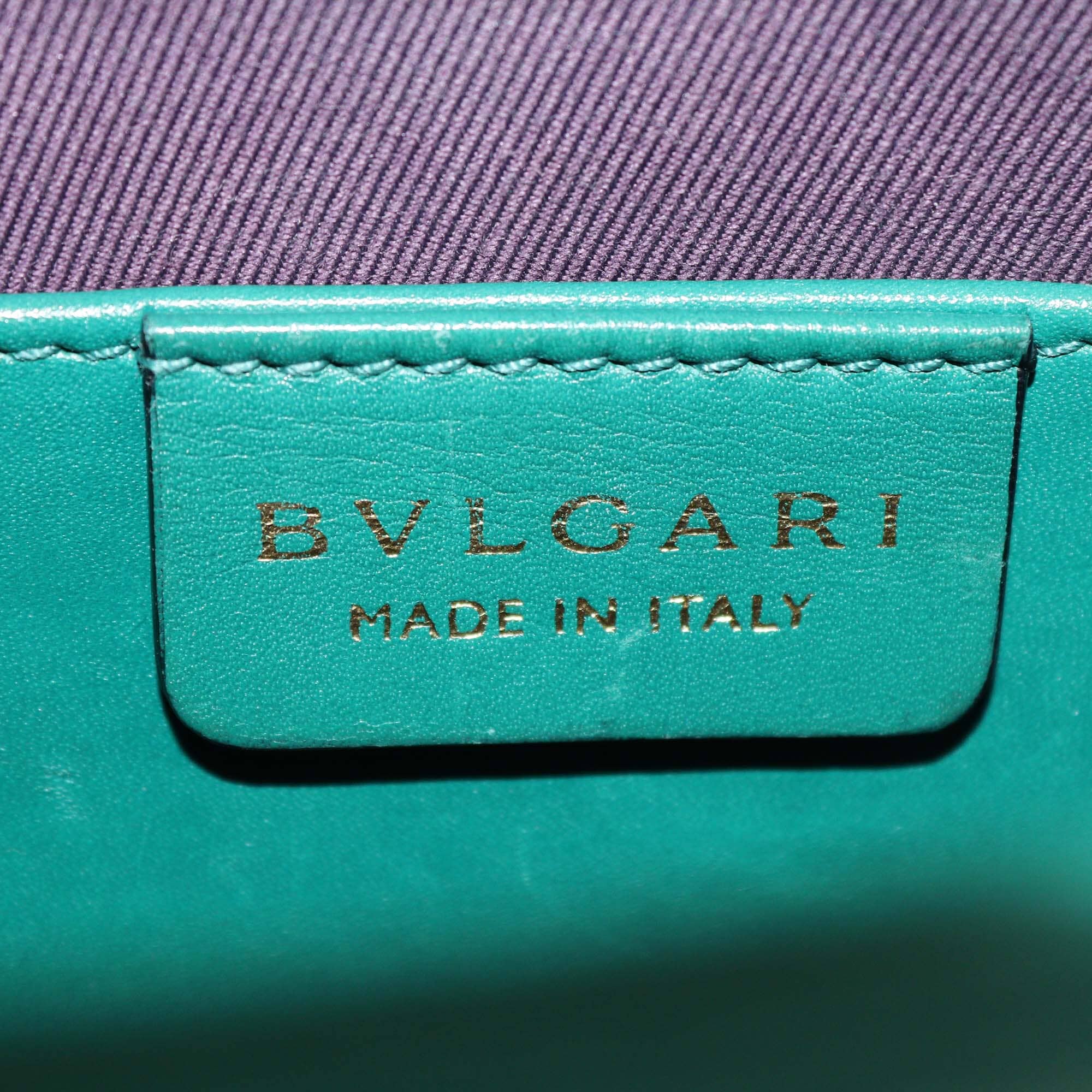 Bvlgari Green Serpenti Forever Crossbody Bag Womens Bvlgari