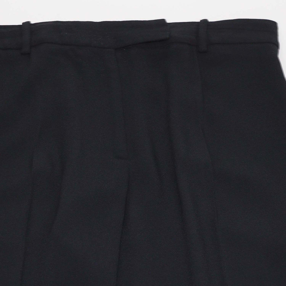 Simone Rocha Black Blend Acetate Straight Leg Pants