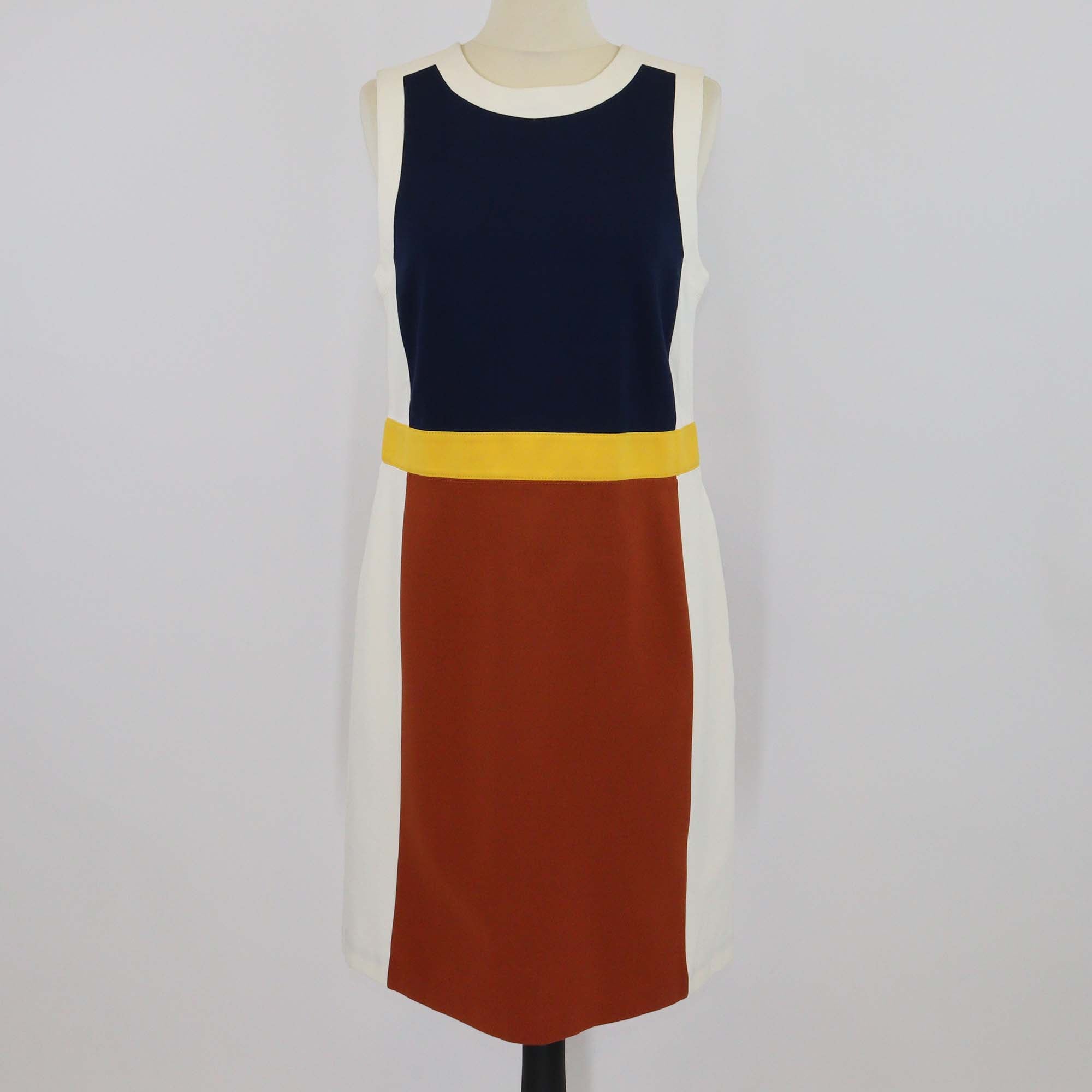 Tory Burch Multicolor Colorblock Mya Dress