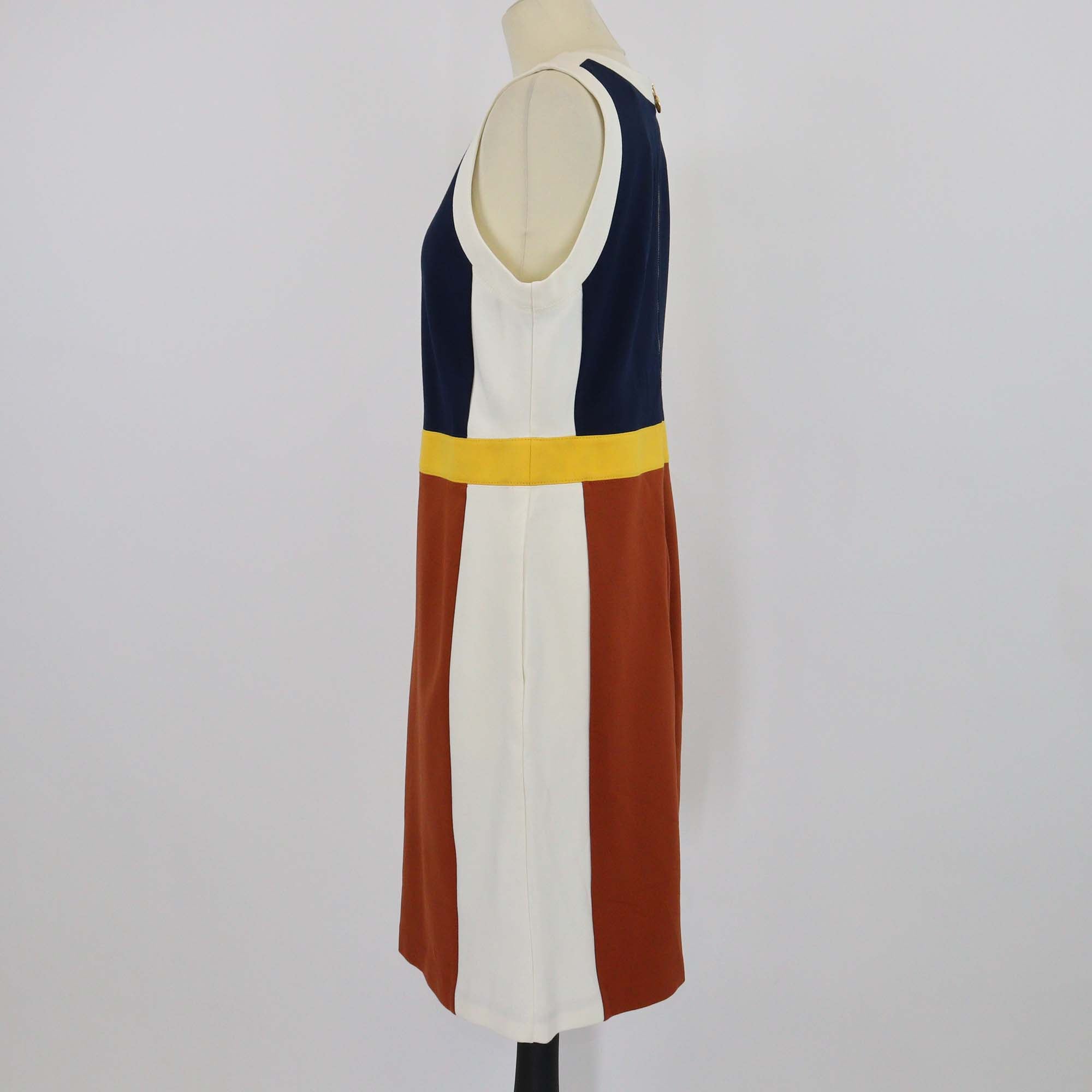 Tory Burch Multicolor Colorblock Mya Dress