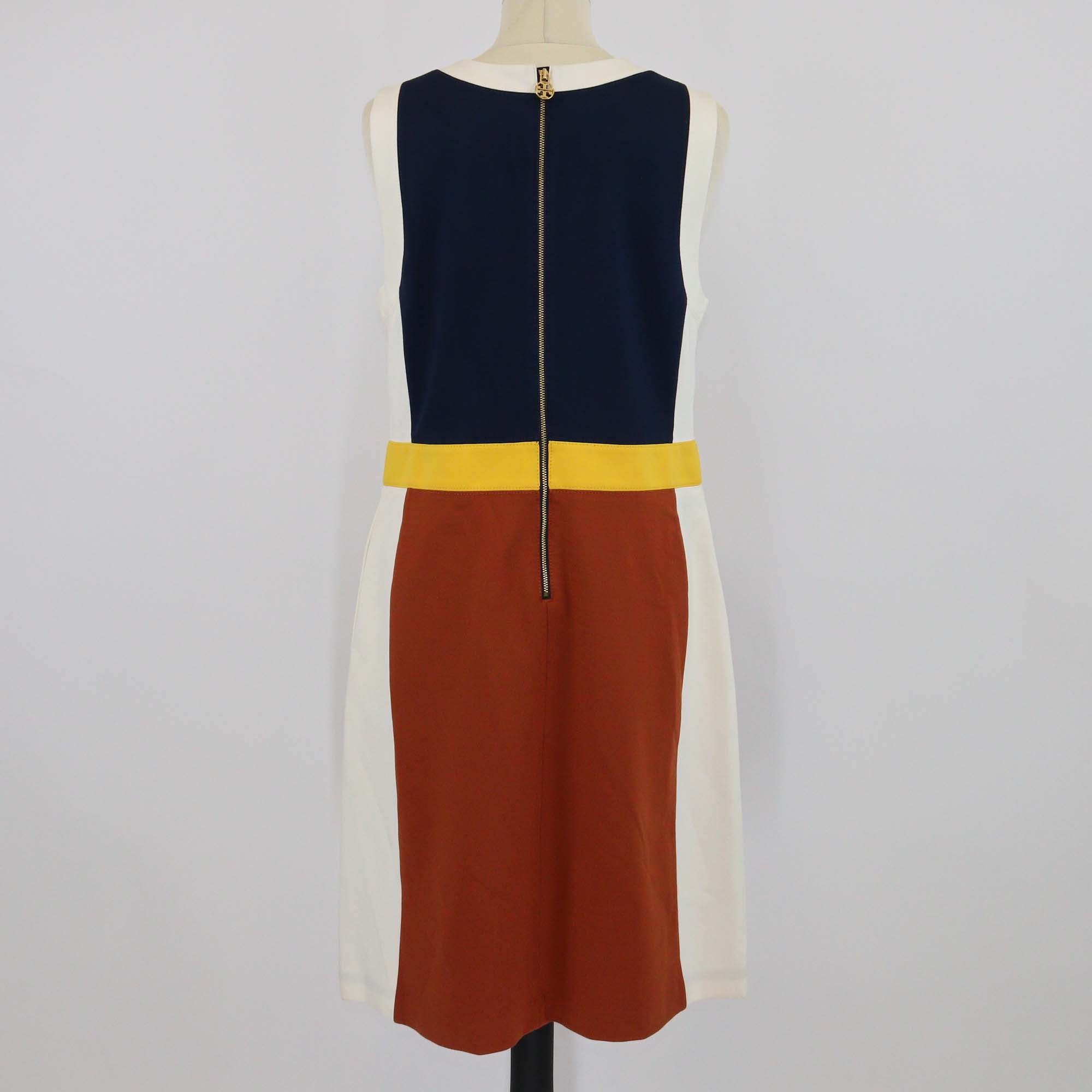 Tory Burch Multicolor Colorblock Mya Dress