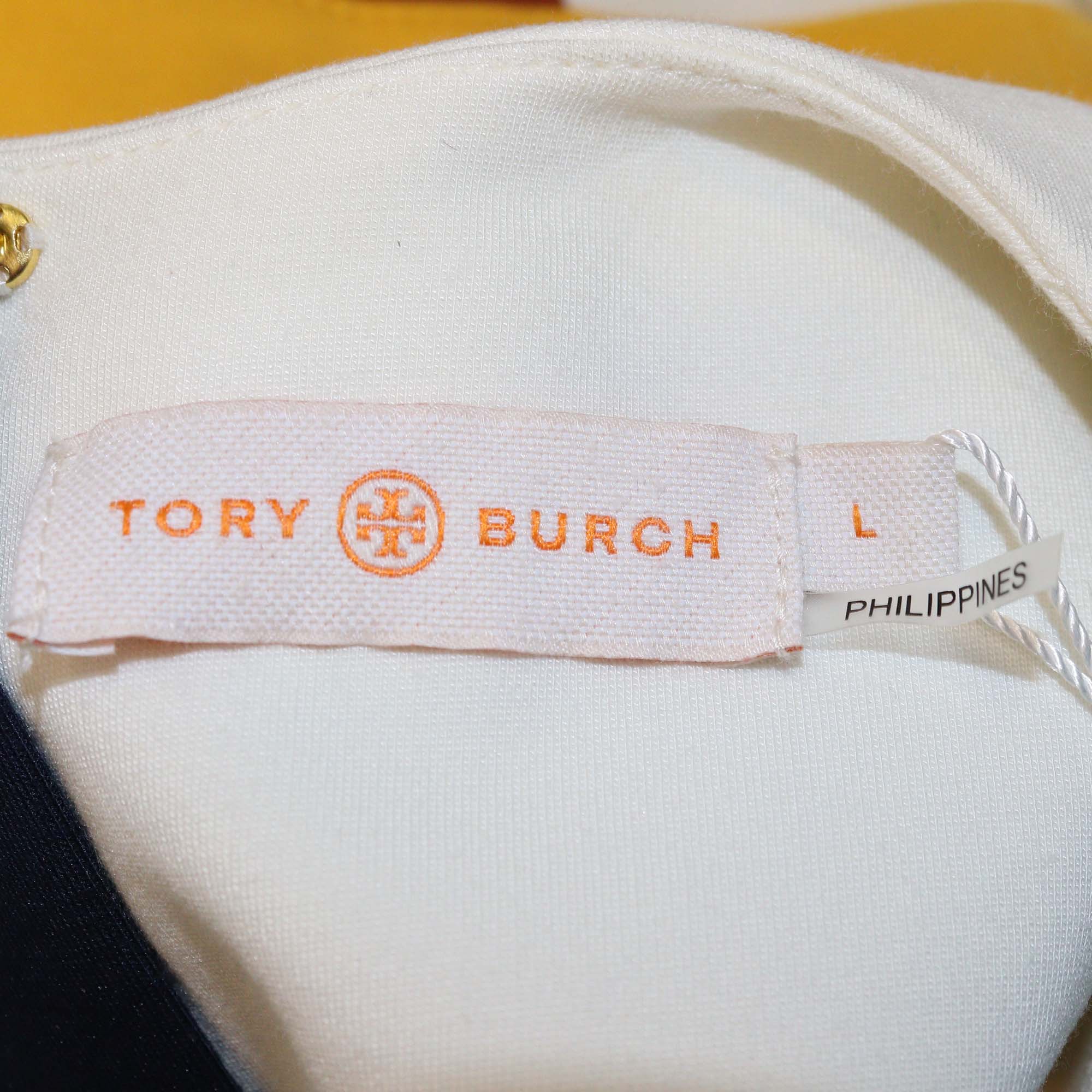 Tory Burch Multicolor Colorblock Mya Dress