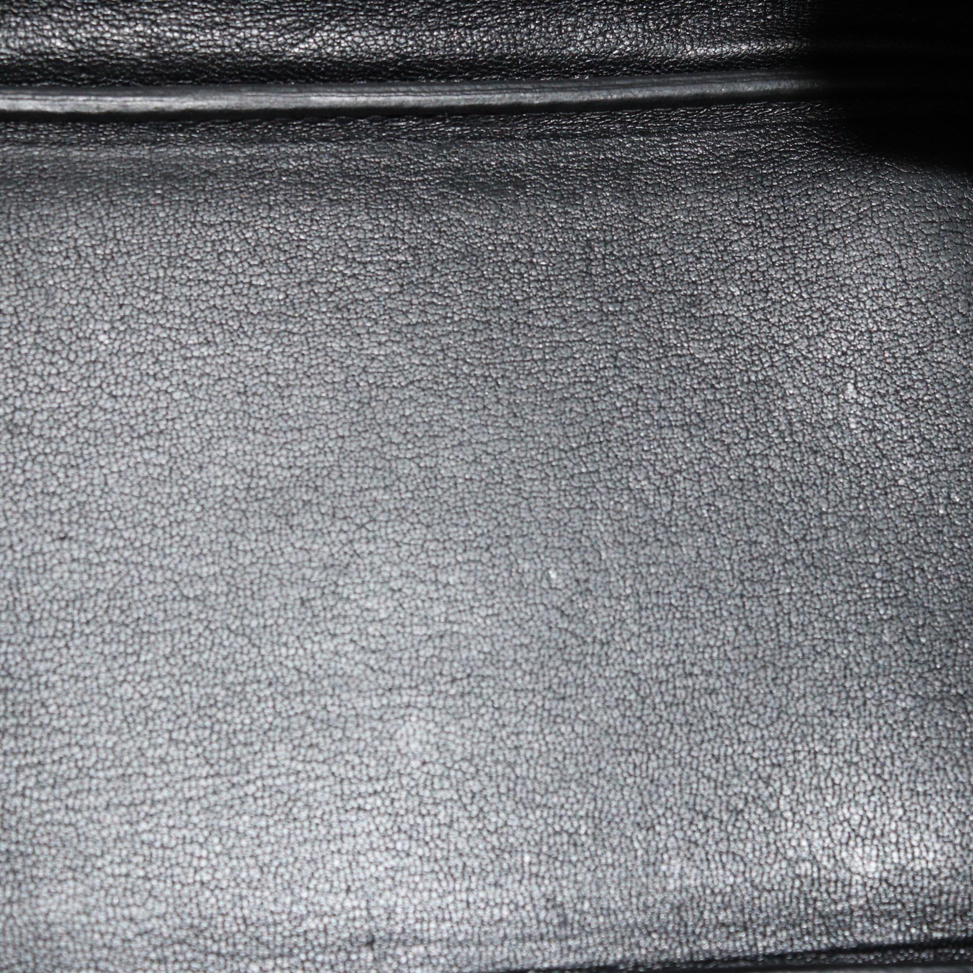 Hermes Black Matt Alligator & Togo Birkin Touch 30 Bag Womens Hermes