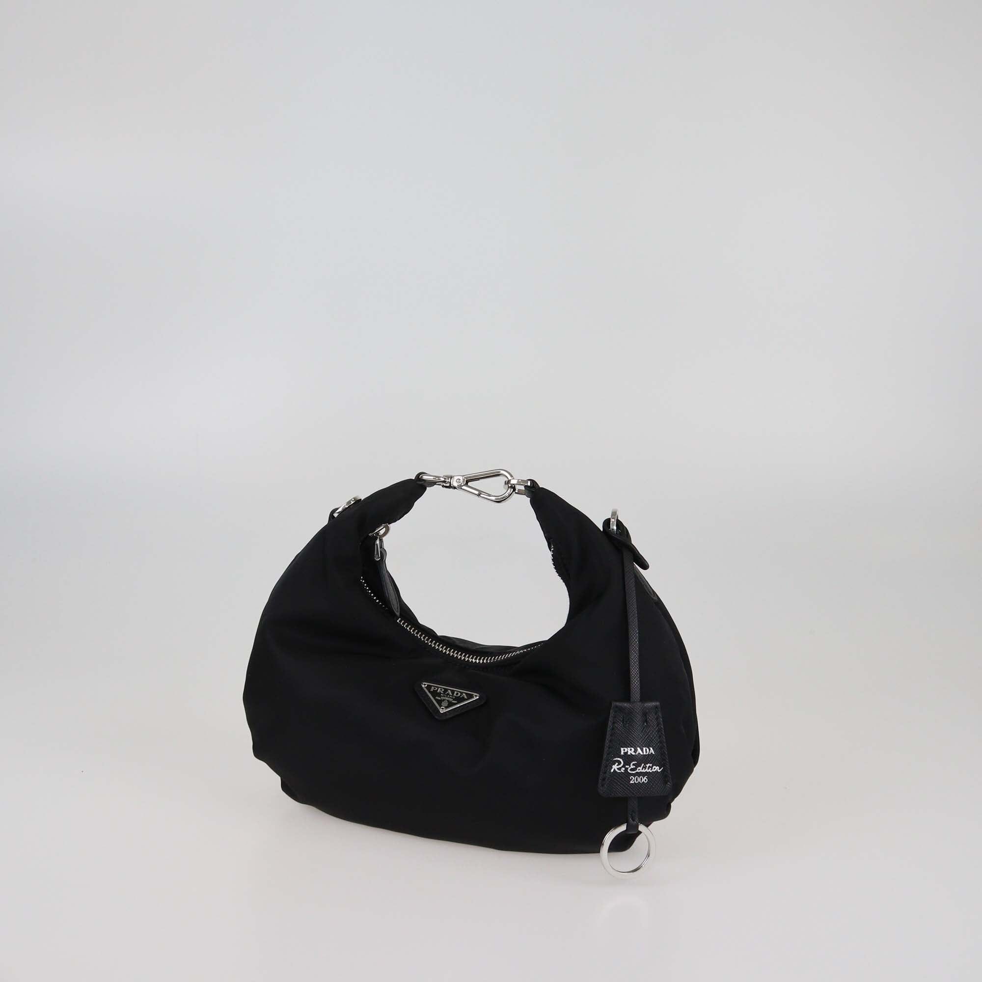 Prada Black Re-Edition 2006 Shoulder Bag Womens Prada
