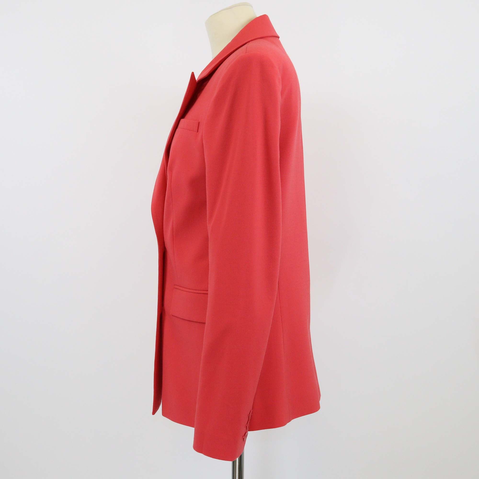 Tibi Pink Double Breasted Blazer