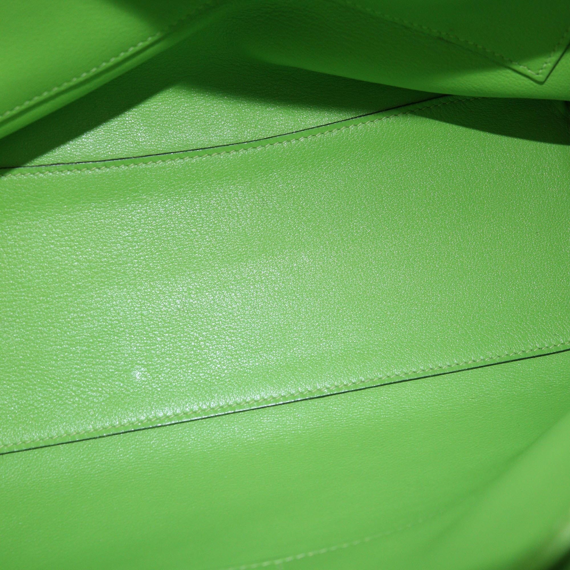 Hermes Apple Green Swift Gold Hardware Kelly Ado Backpack Womens Hermes