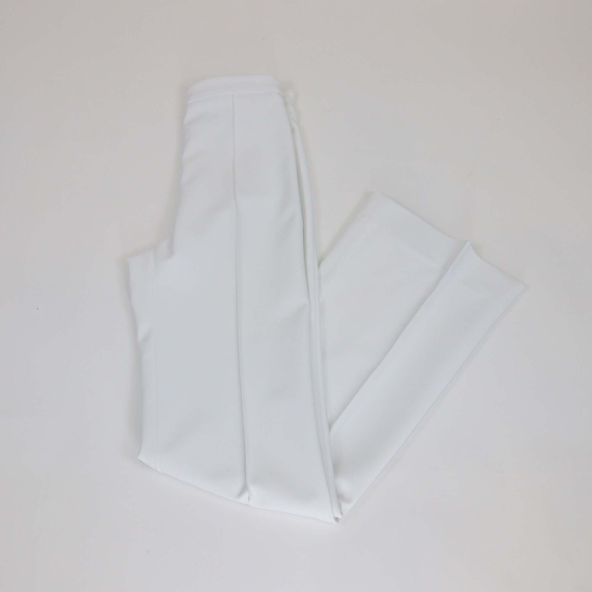 Elisabetta Franchi White Polyester Wide Leg Pants