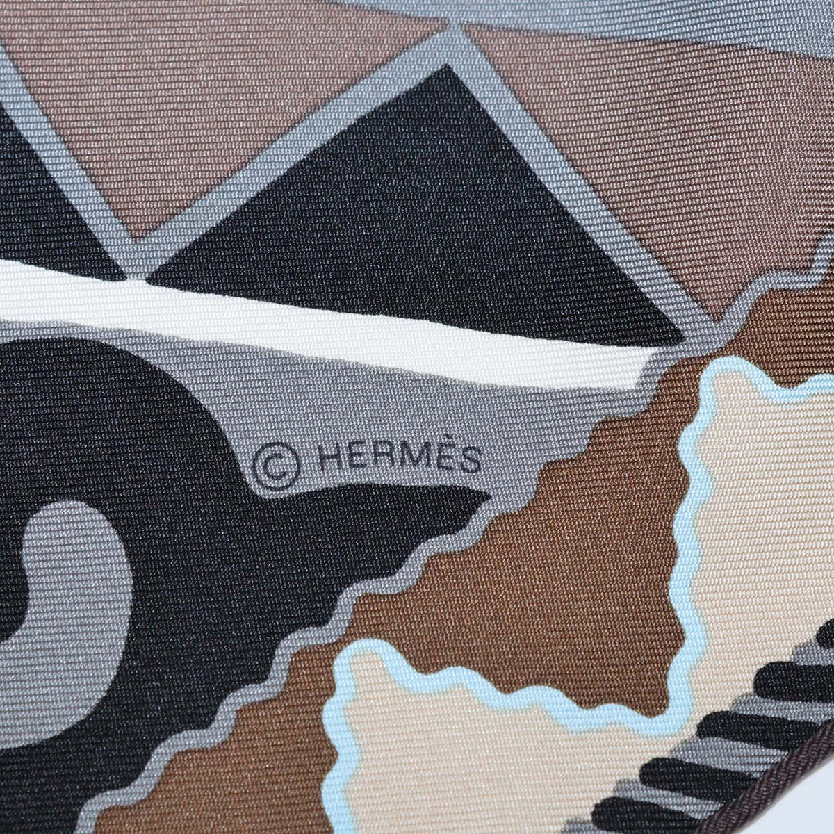 Hermes Multicolor Silk Appaloosa des Steppes Scarf 90