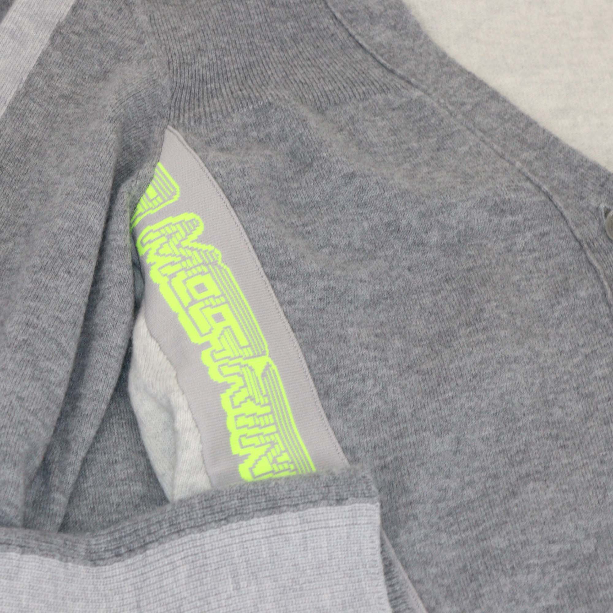 Stella McCartney Grey Logo Tape Cardigan & Jogger Pants Set