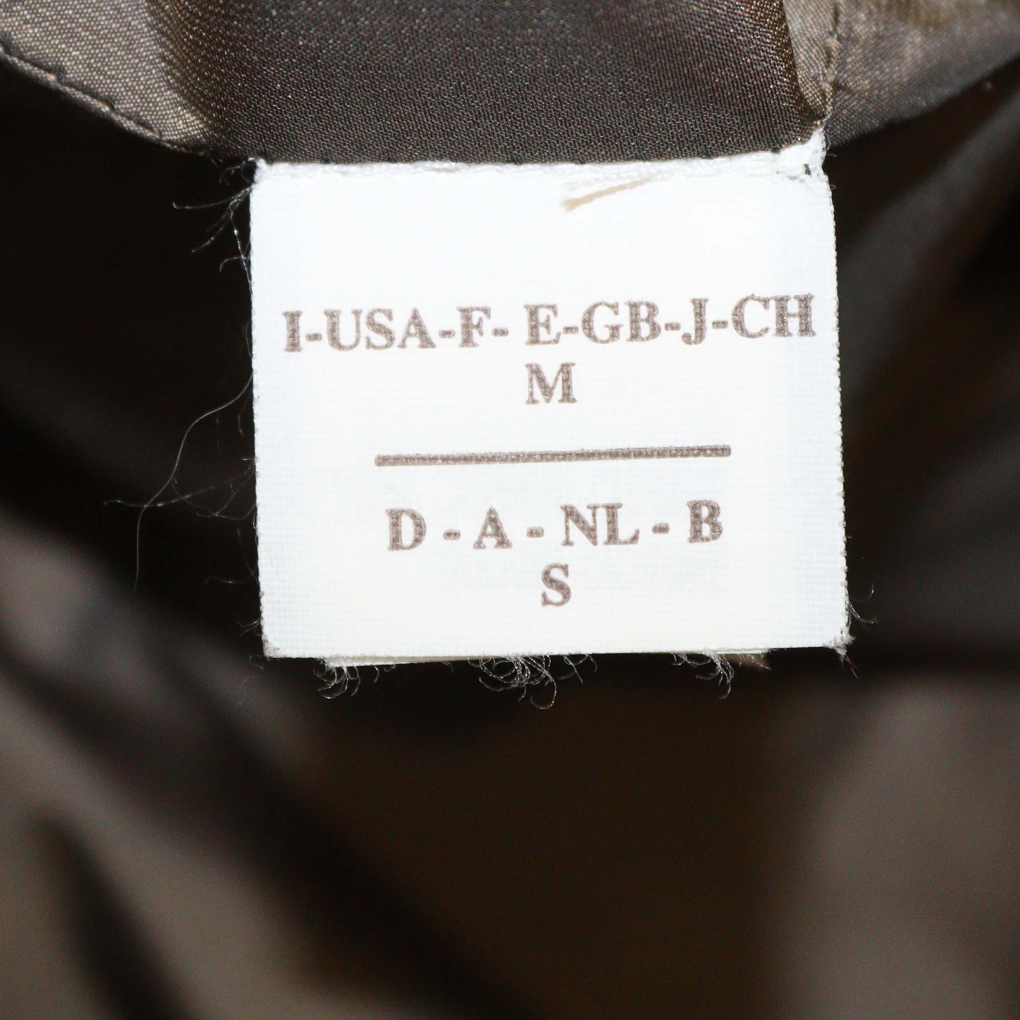 Brunello Cucinelli Dark Grey Cashmere w/ Detachable Fox Collar Belted Coat