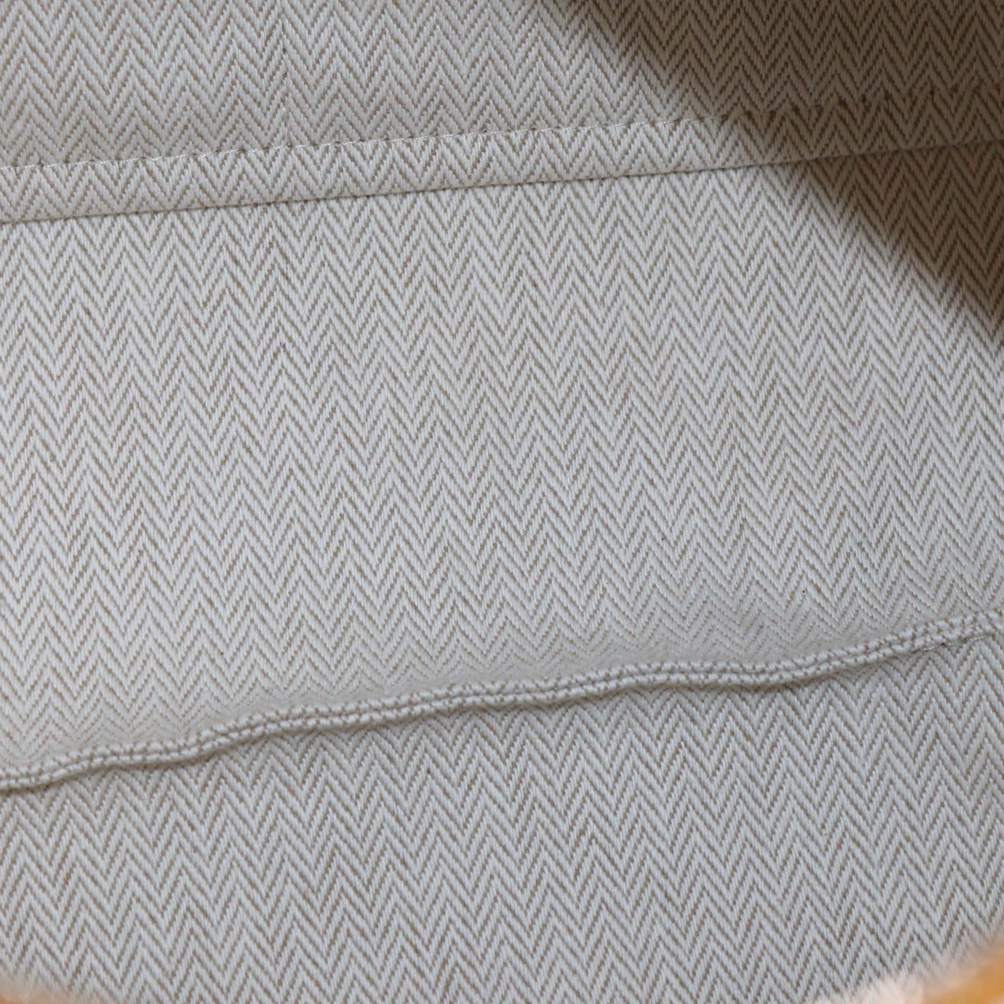 Hermes Biscuit Toile Cabriole Bride-a-Brac Large Case