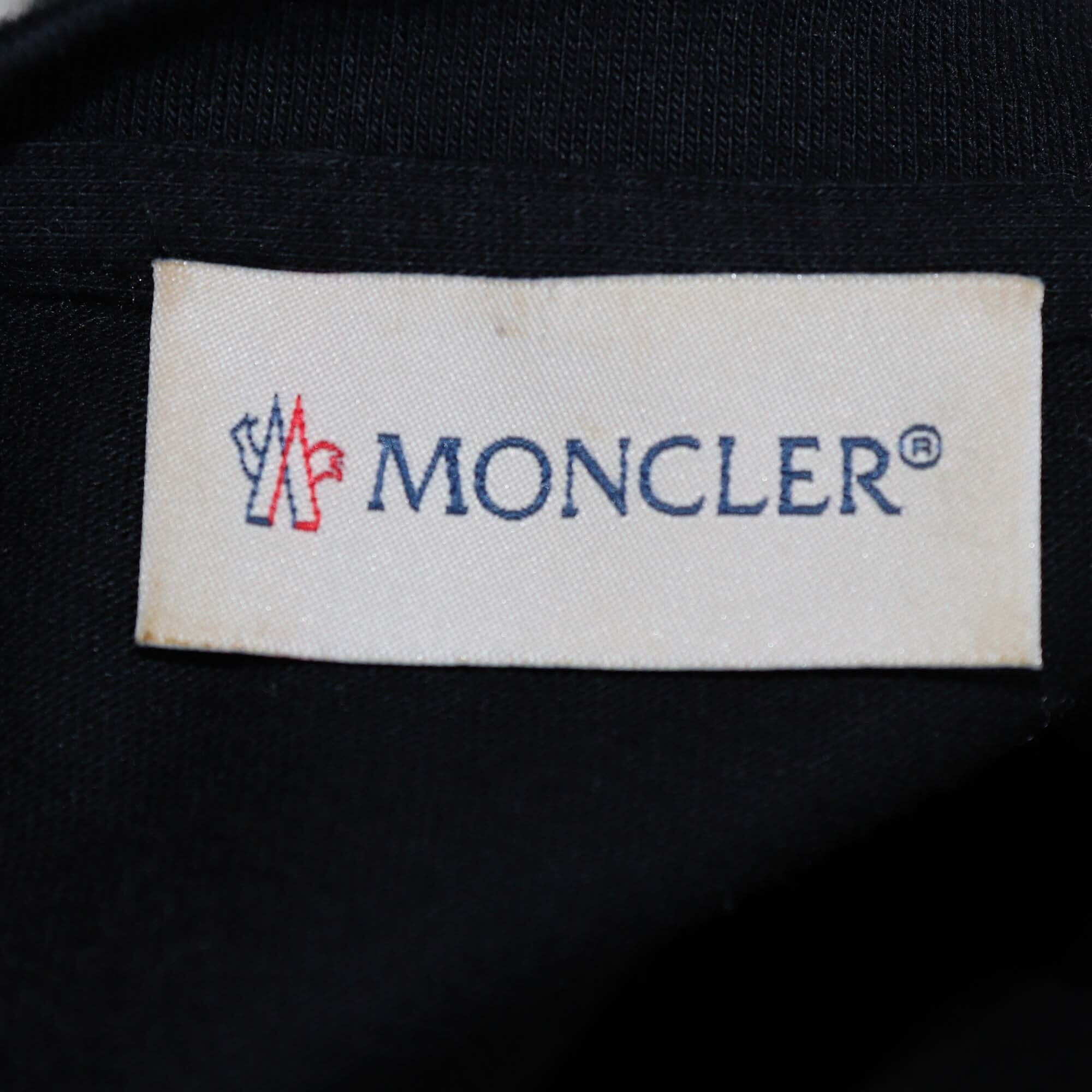 Moncler Black Short Sleeve Shirt Dress Womens Moncler