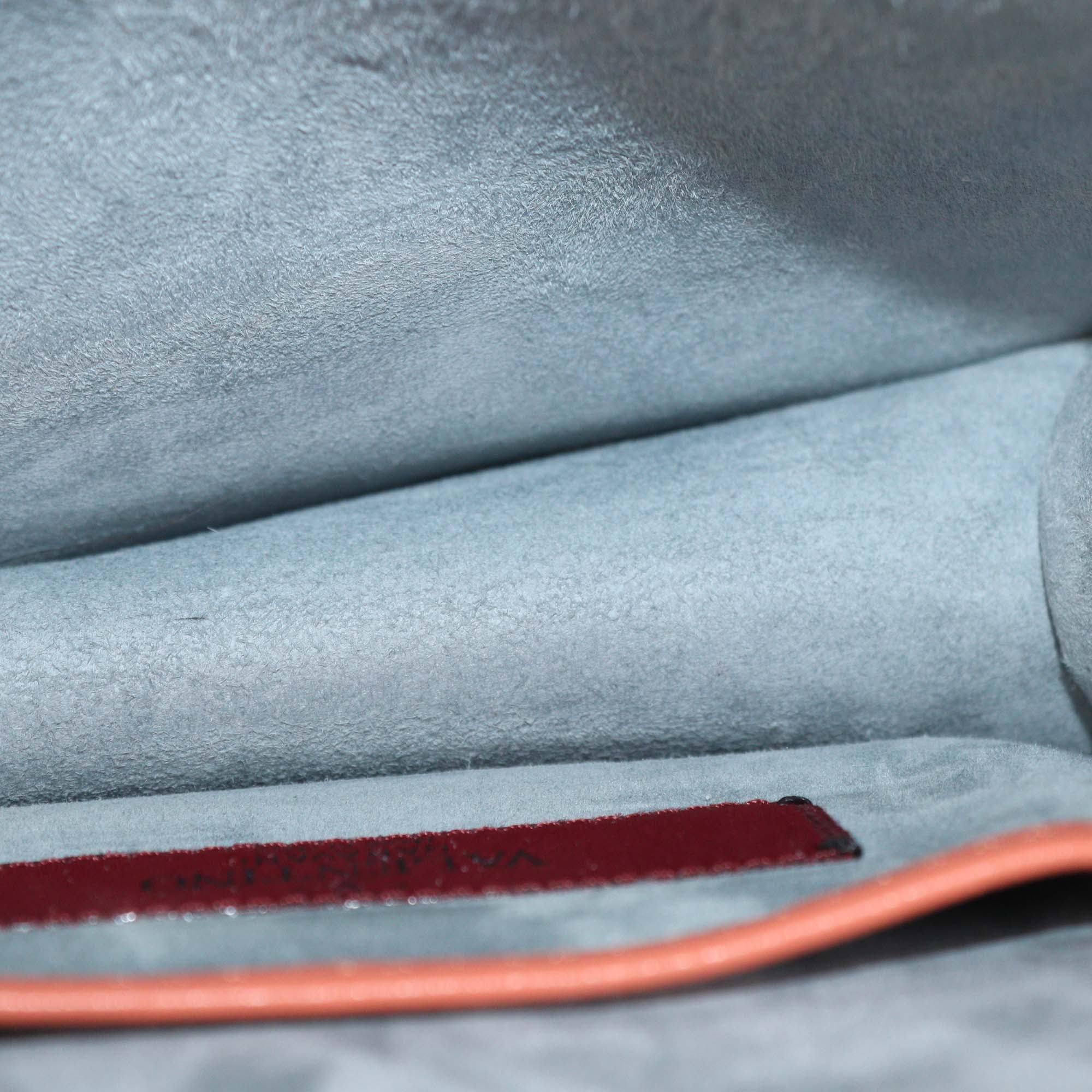 Valentino Multicolor Leather Beaded Rockstud Mini Glam Lock Shoulder Bag