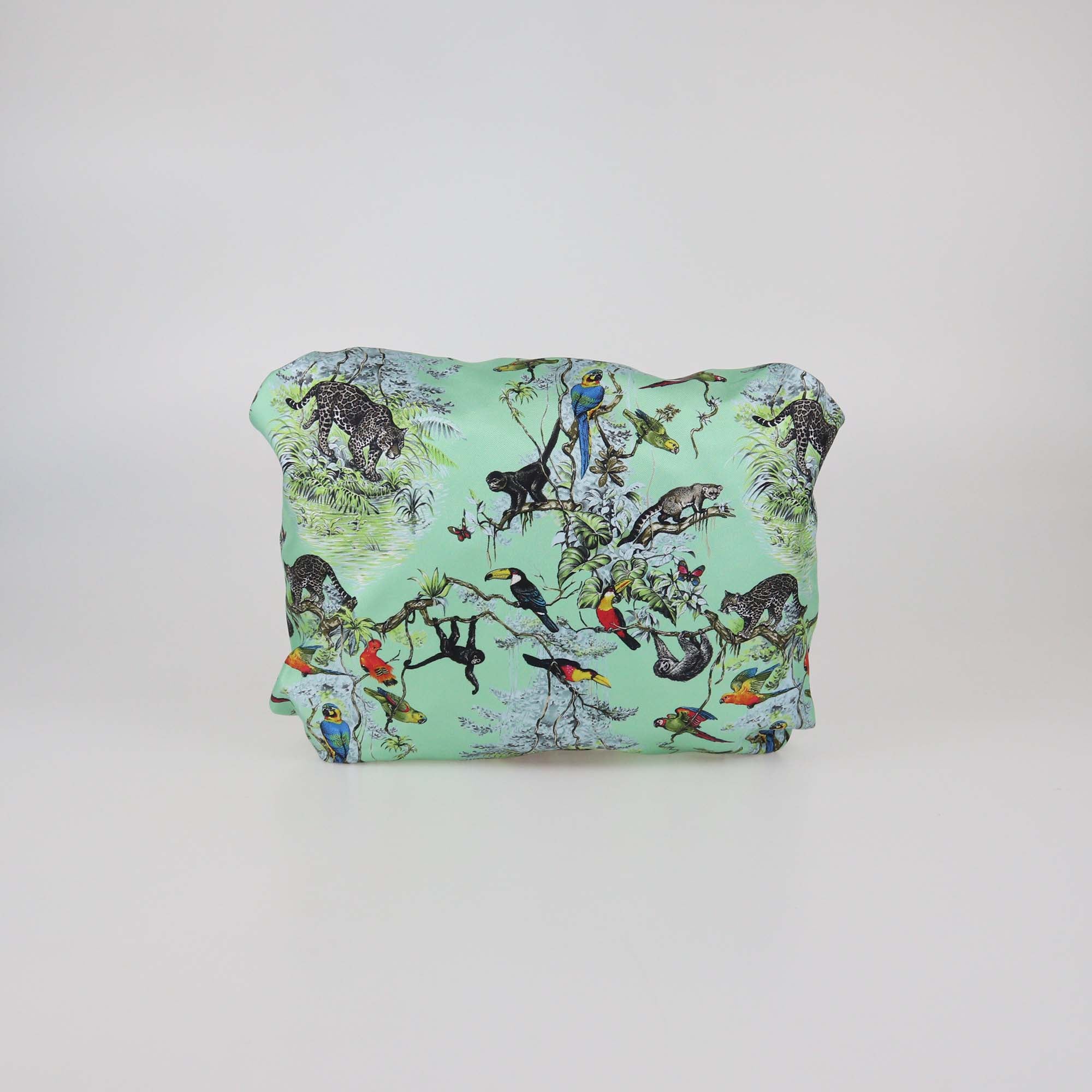 Hermes Menthe/Noir Equater Balusoie Handbag