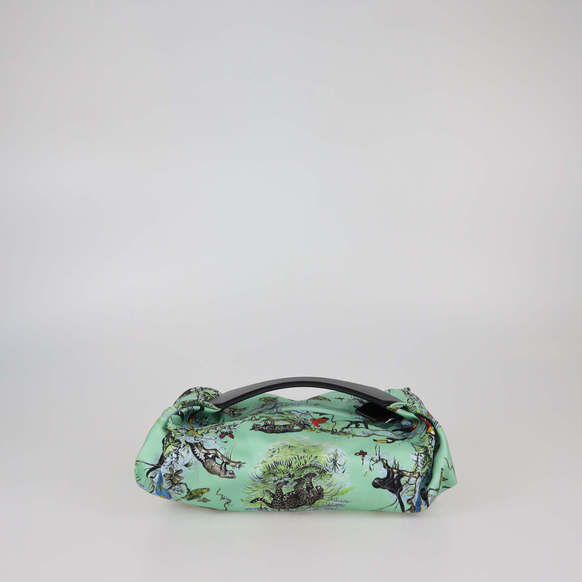 Hermes Menthe/Noir Equater Balusoie Handbag