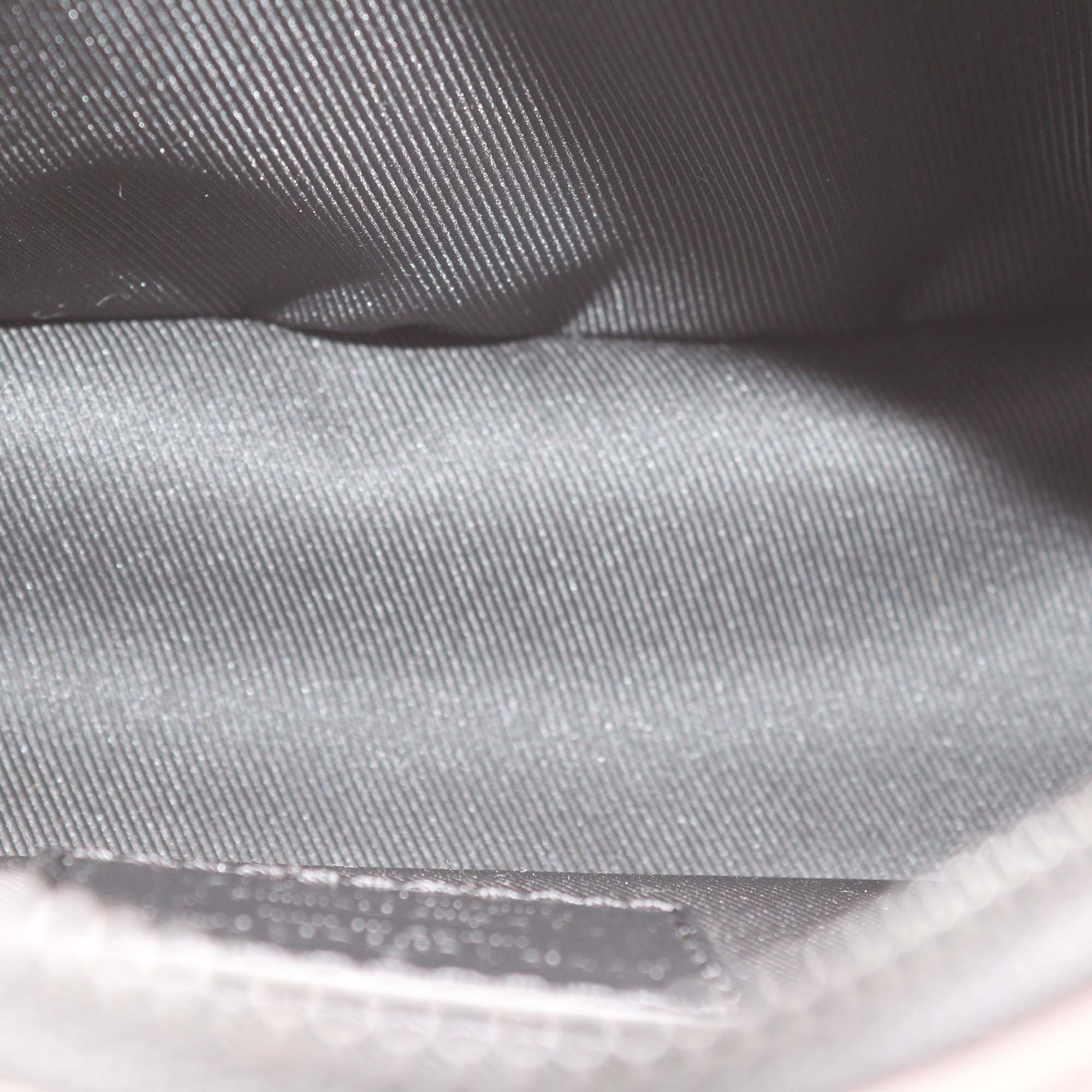 Louis Vuitton Black Velvet Monogram Canvas Mini Soft Trunk Bag