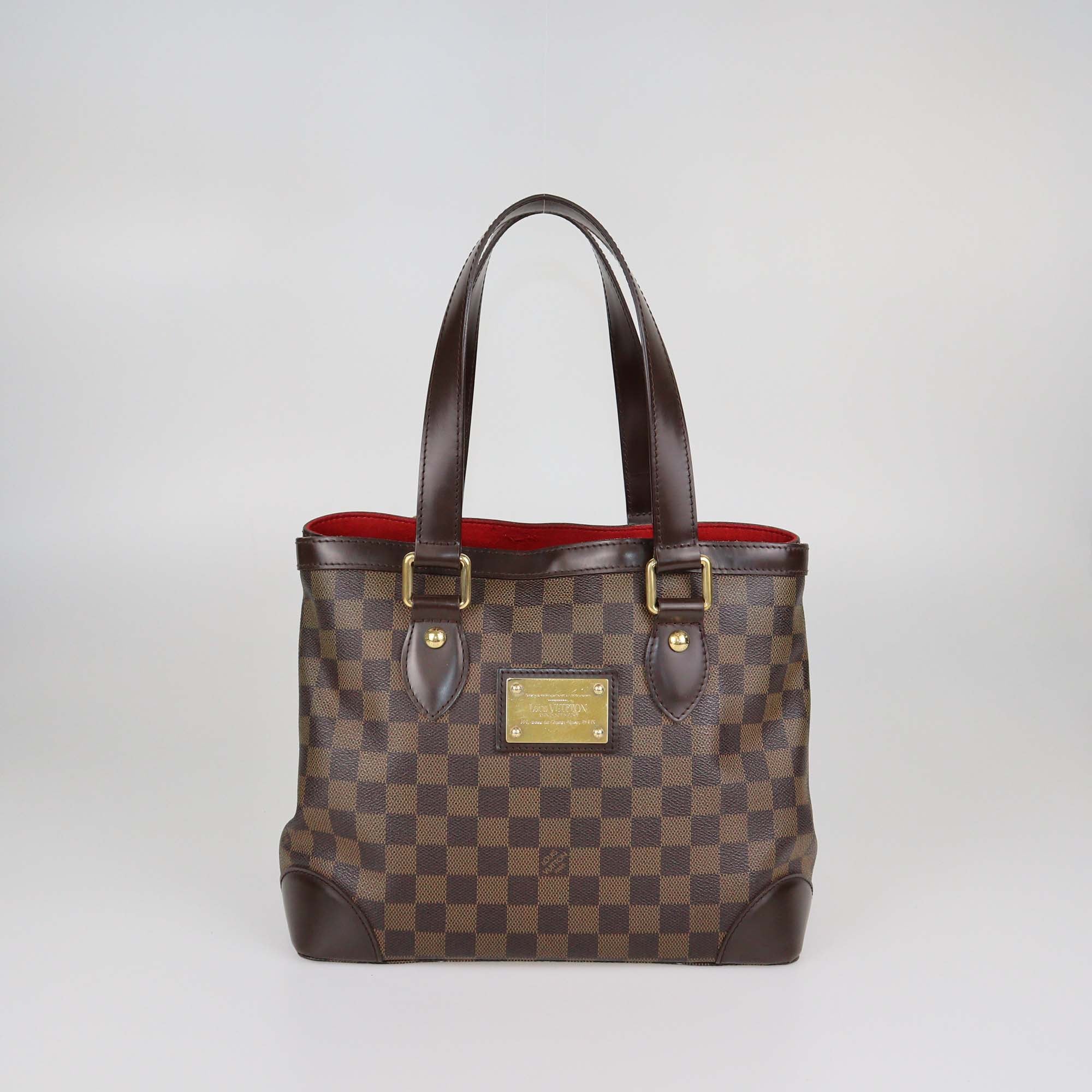 Louis Vuitton Damier Ebene Canvas Hampstead PM Bag