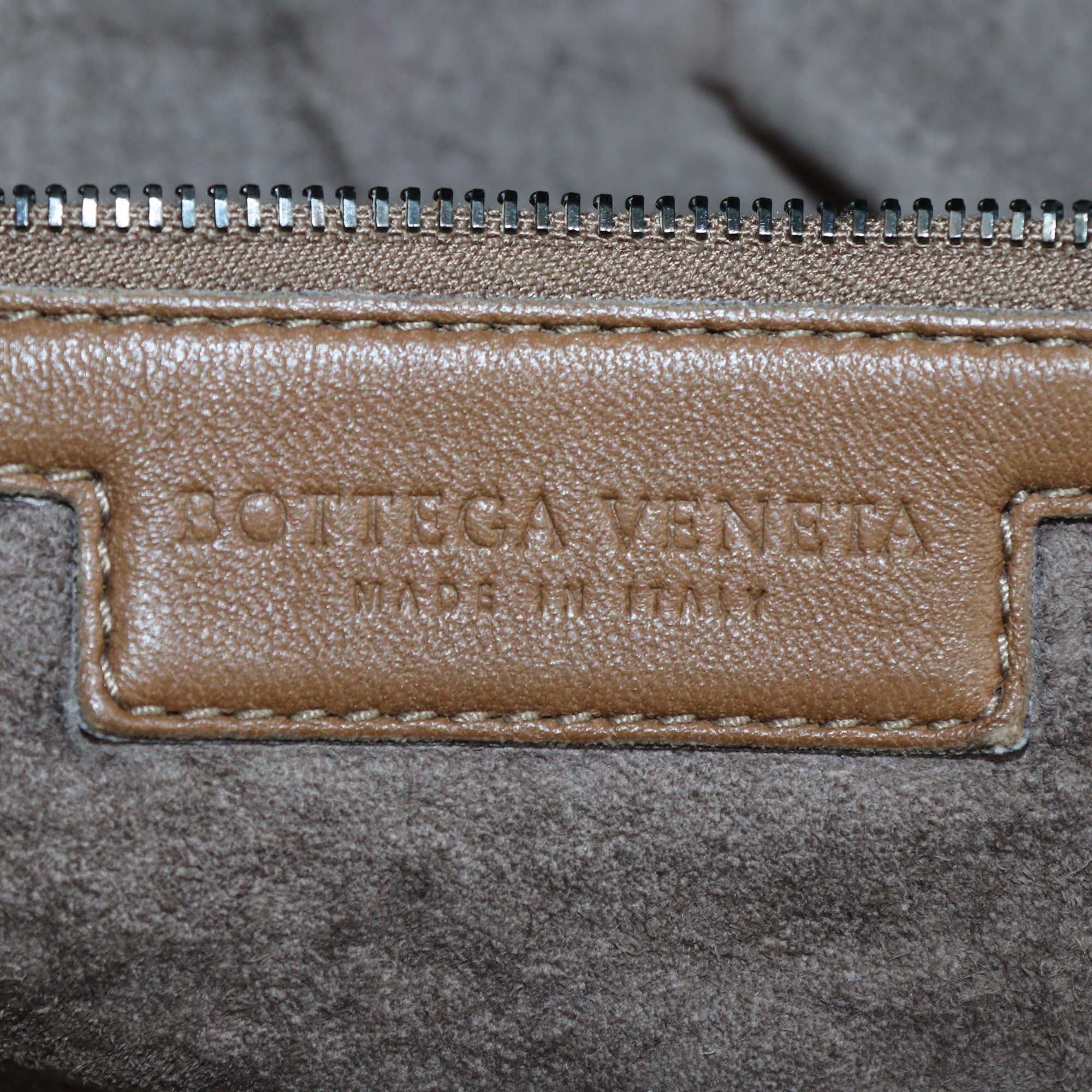 Bottega Veneta Brown Intrecciato Leather Large Convertible Tote