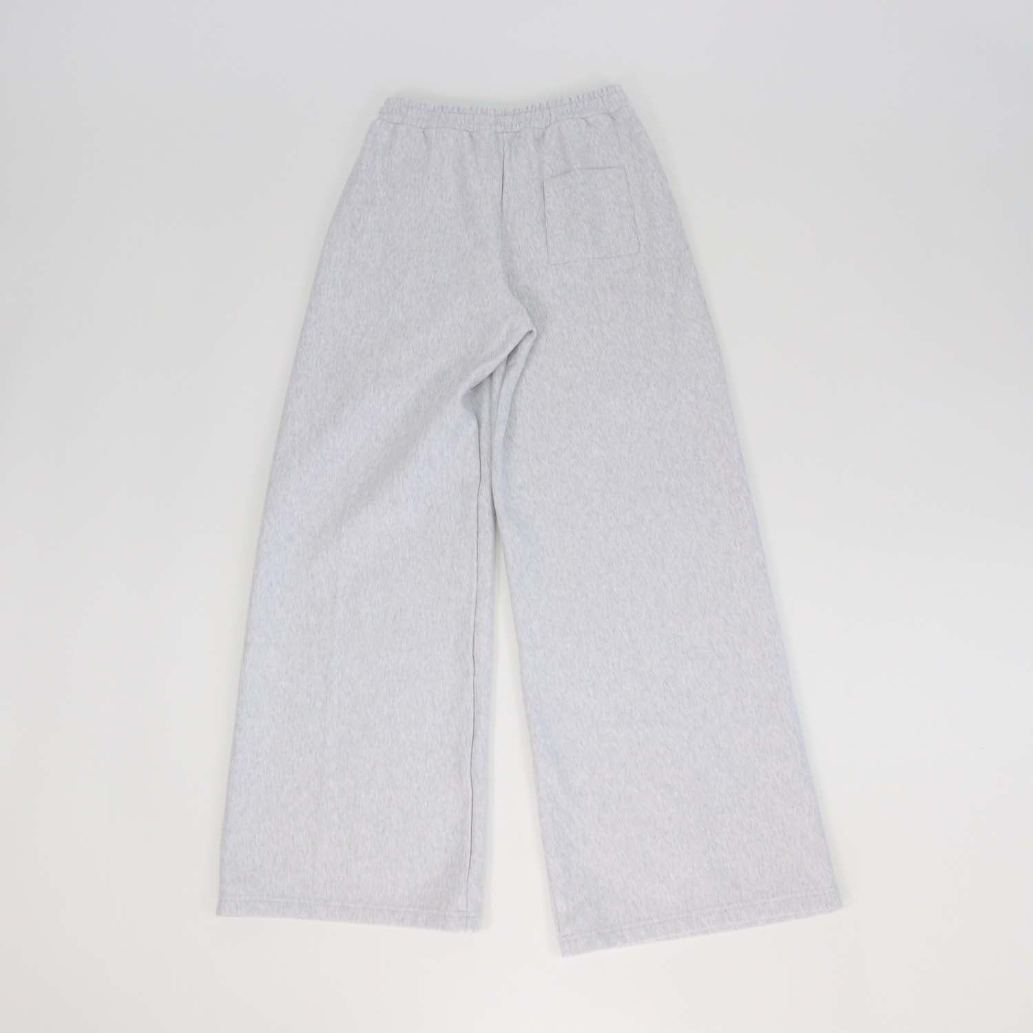 Celine Light Grey Cotton Drawstring Flared Sweatpants