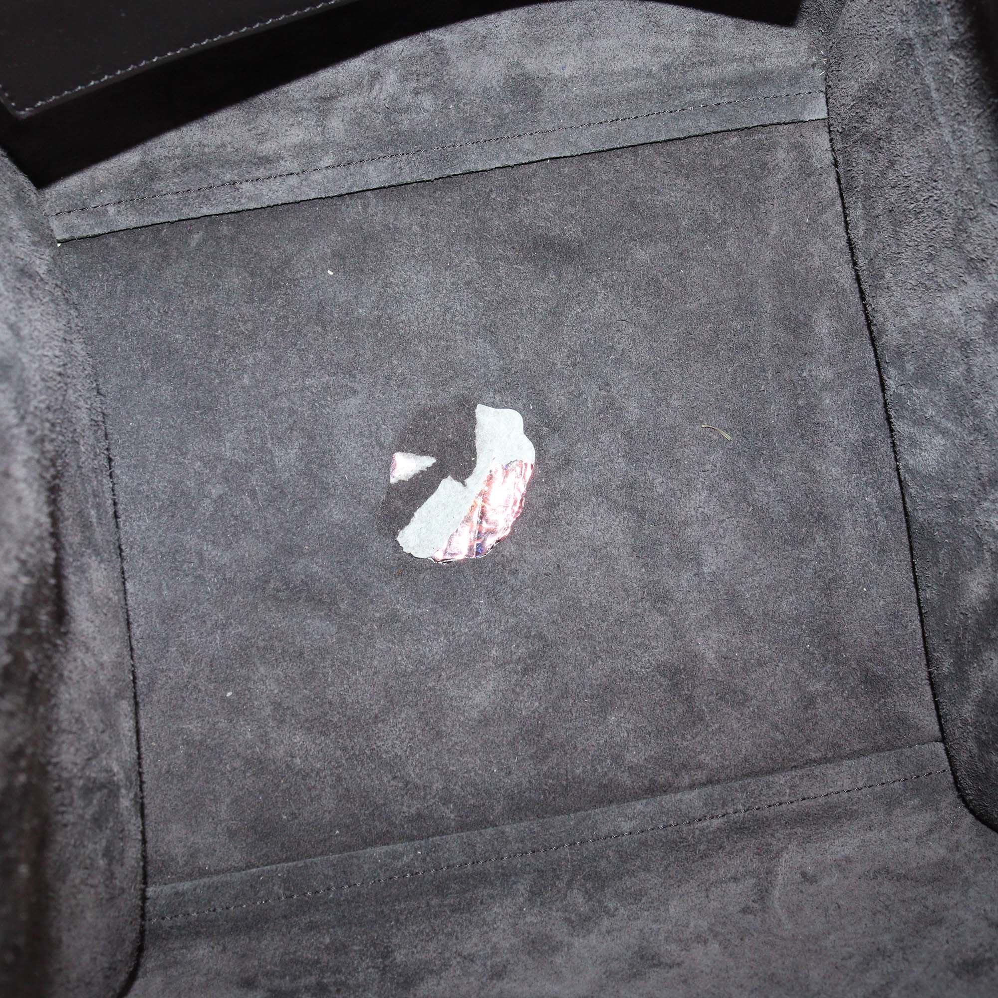 Anya Hindmarch Red Python Stop Epshon Top Handle Bag