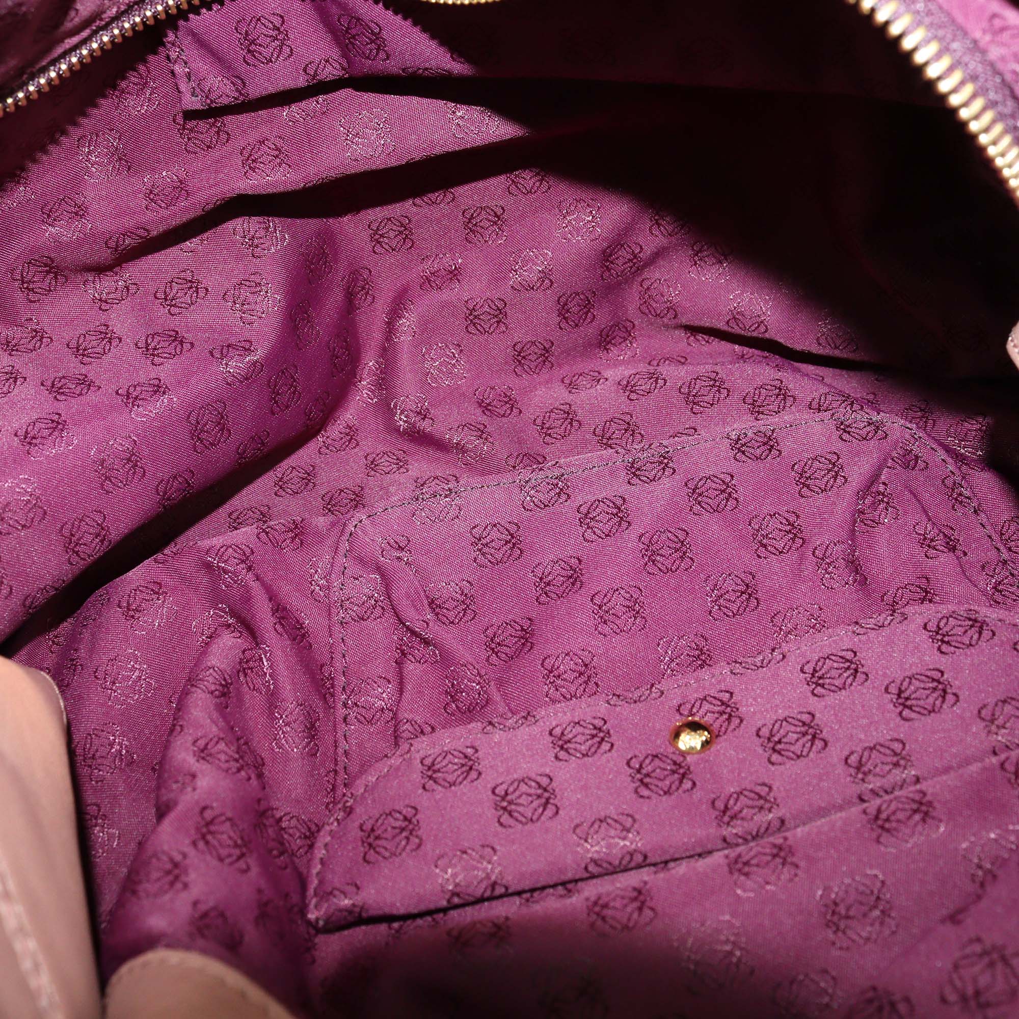 Loewe Dusty Rose Leather Aire Hobo