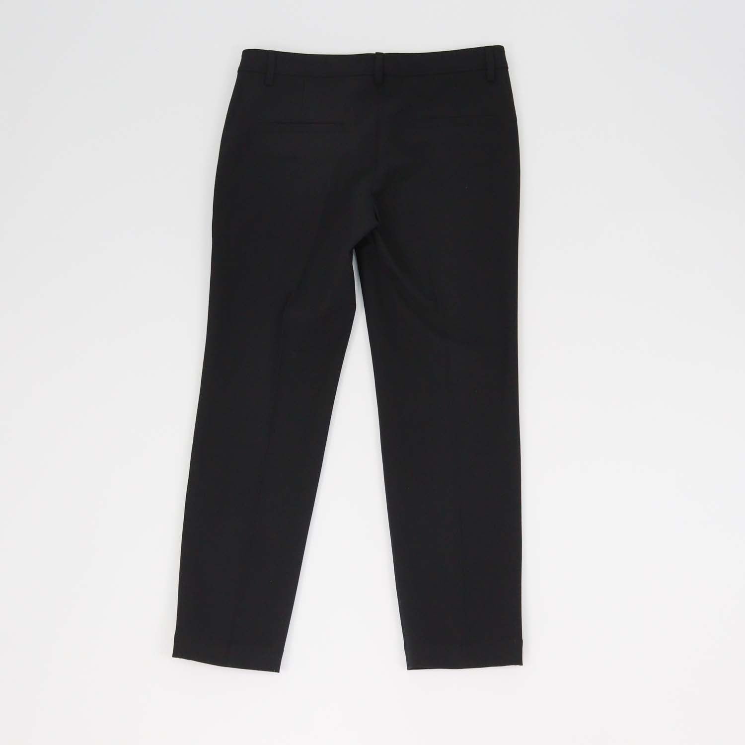 Brunello Cucinelli Black Blend Wool Slim Pants