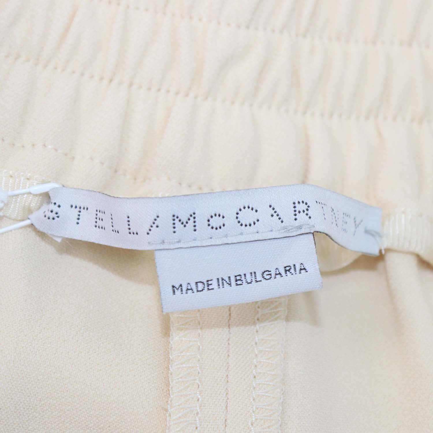 Stella McCartney Cream Viscose Cady Jogger Pants