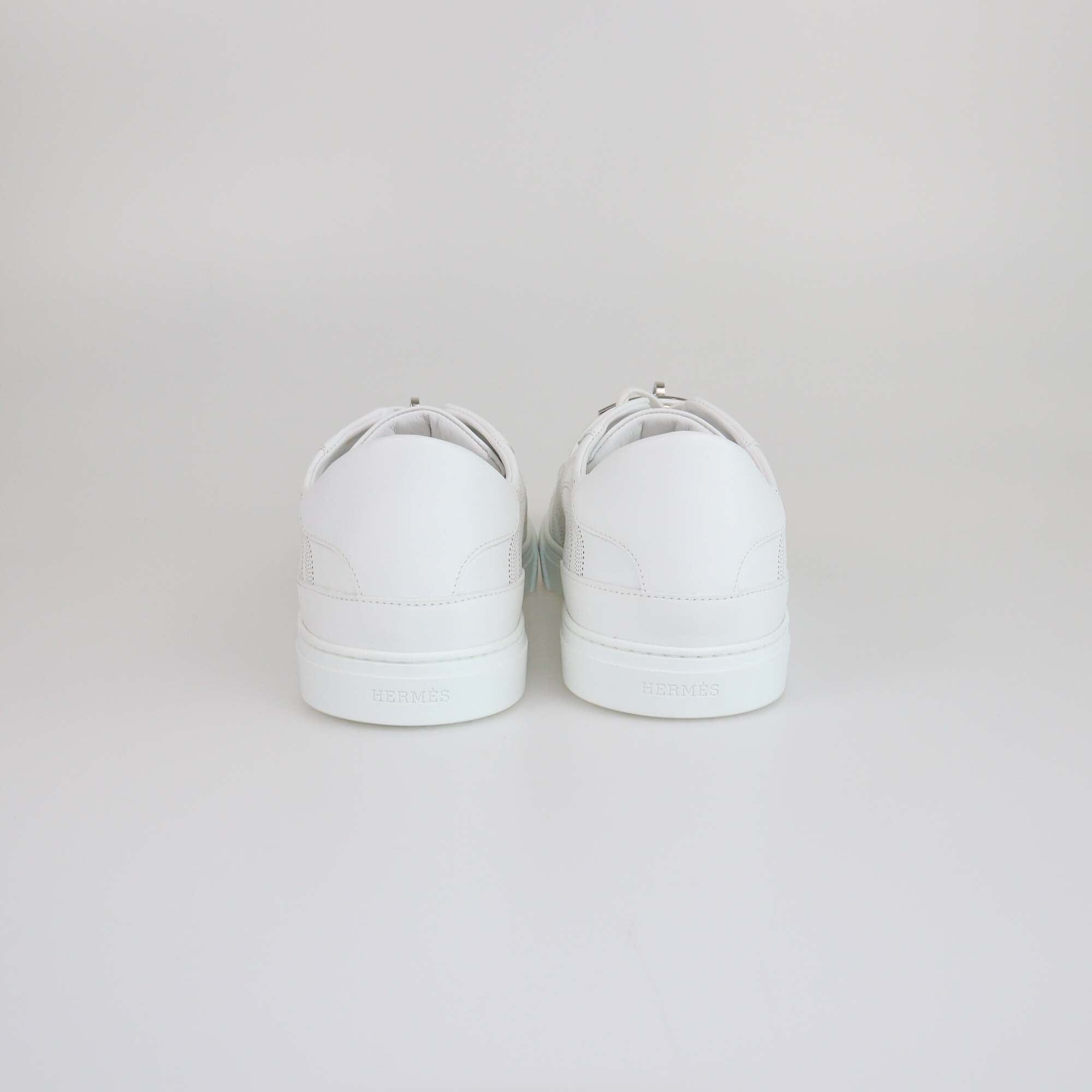 Hermes Blanc Brides De Gala Day Low Top Sneakers Mens Hermes