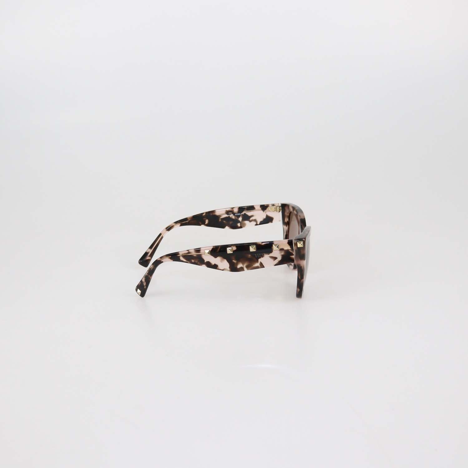 Valentino Havana/Brown Gradient Rockstud Sunglasses