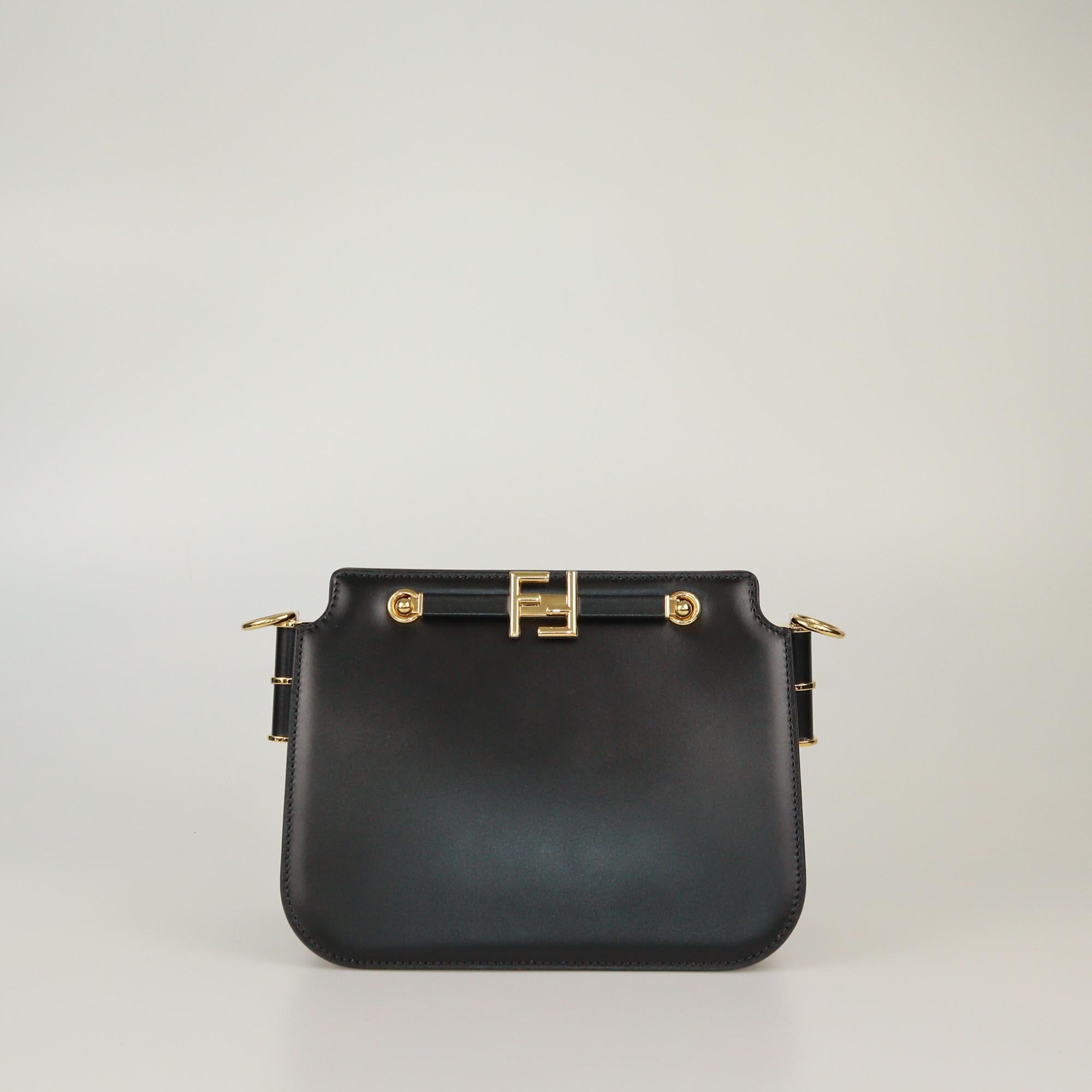Fendi Black Touch Shoulder Bag Womens Fendi