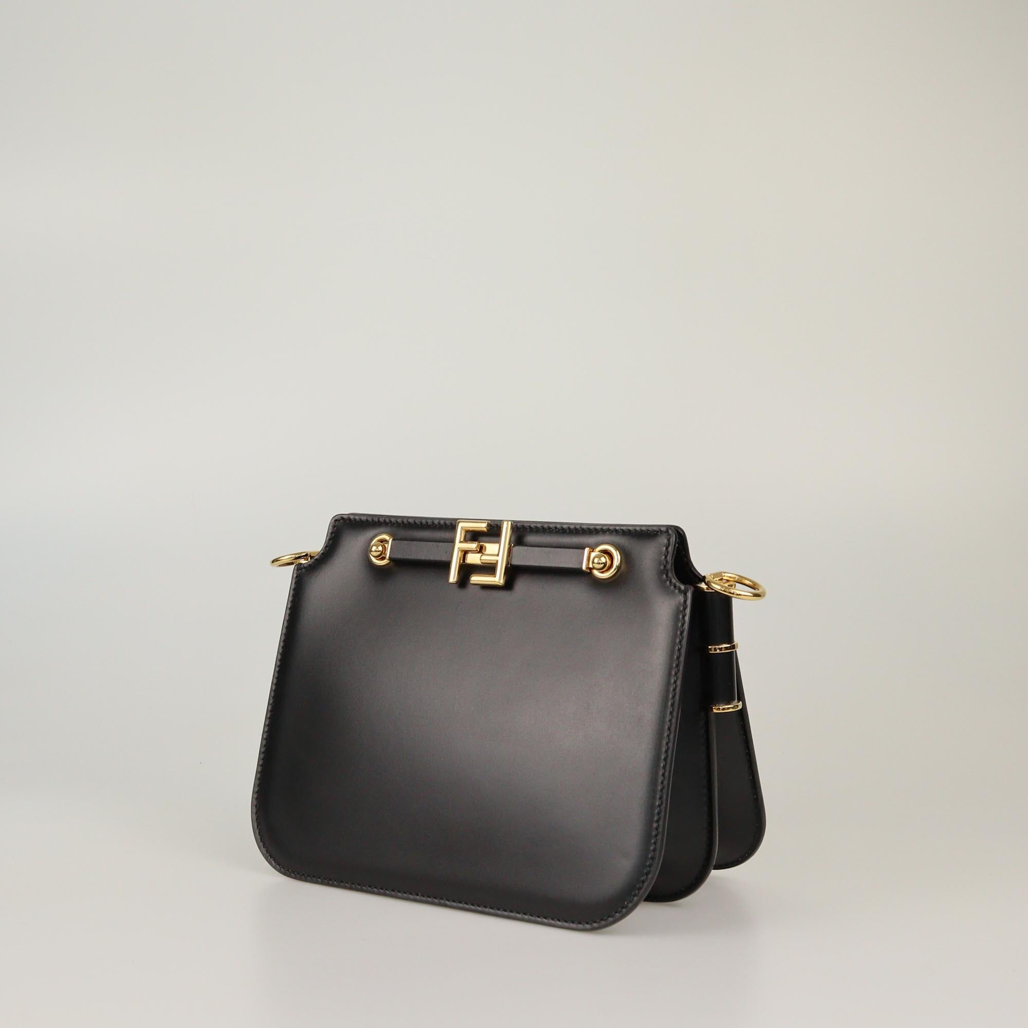 Fendi Black Touch Shoulder Bag Womens Fendi