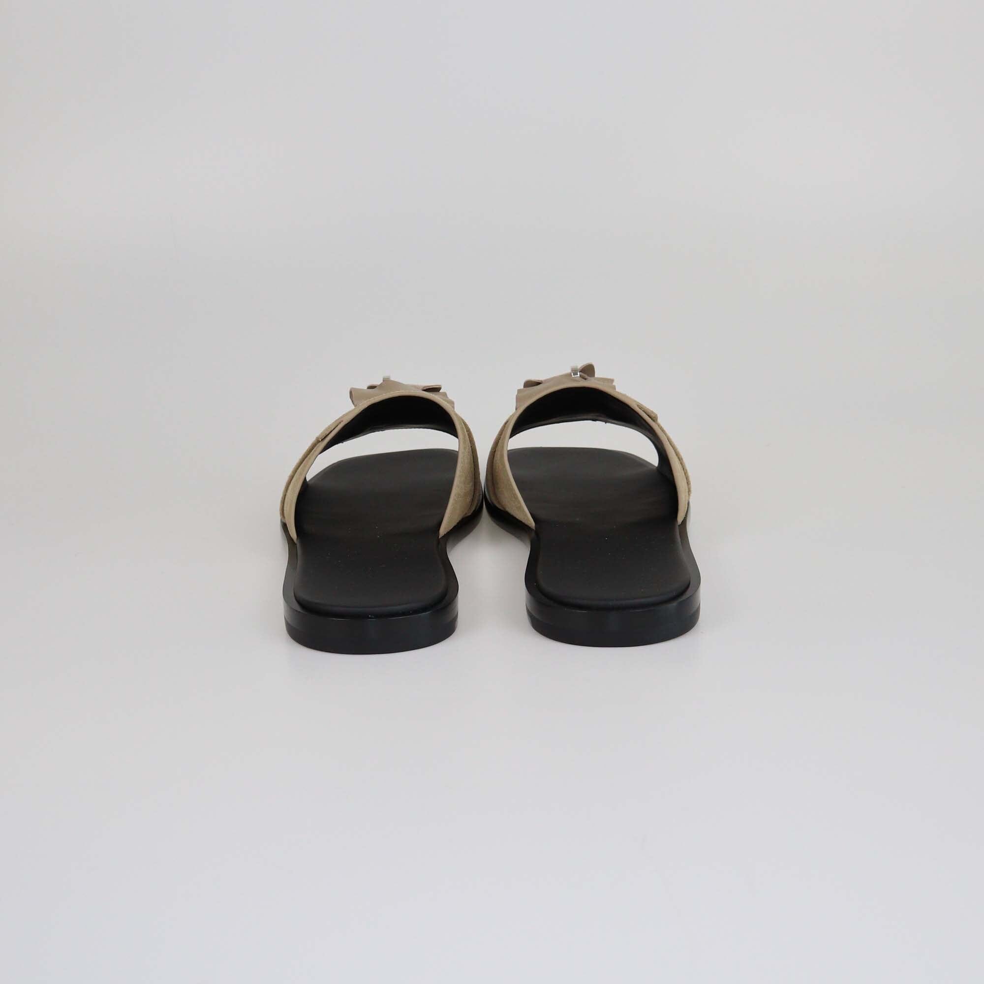 Hermes Beige Gabriel Sandals Mens Hermes