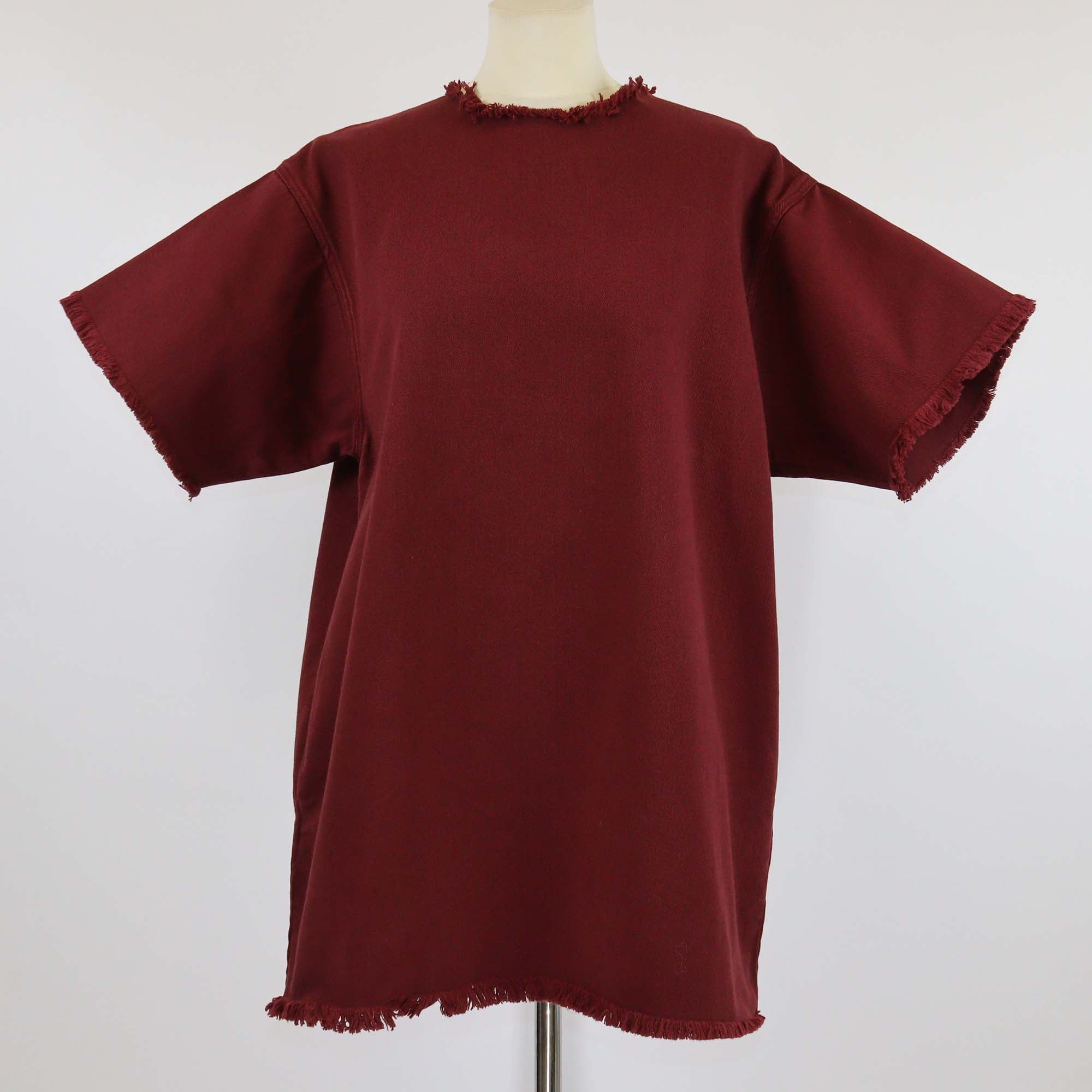 Marques/Almeisa Burgundy Drill T-Shirt Dress