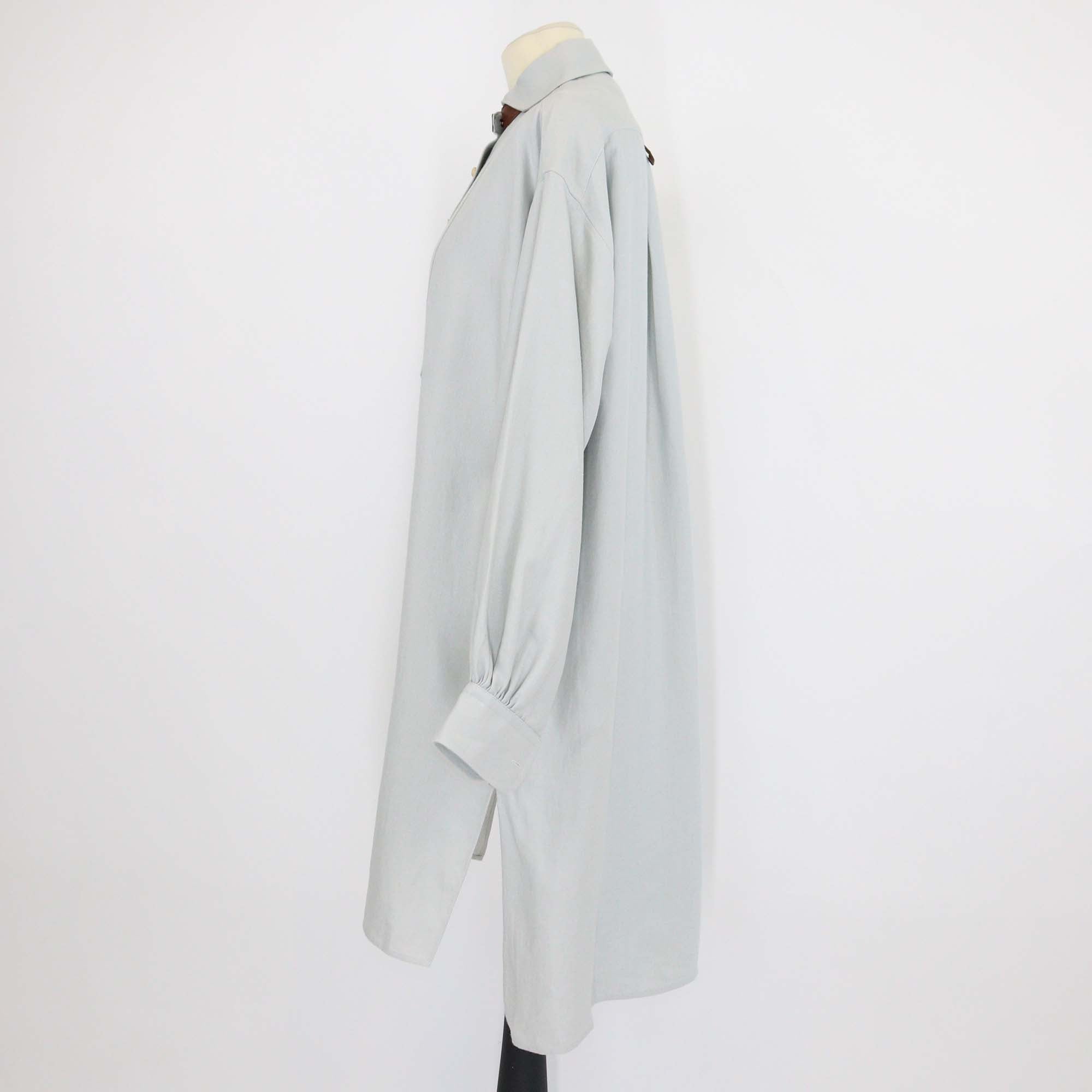 Loro Piana Light Green Linen Anastasia Midi Dress