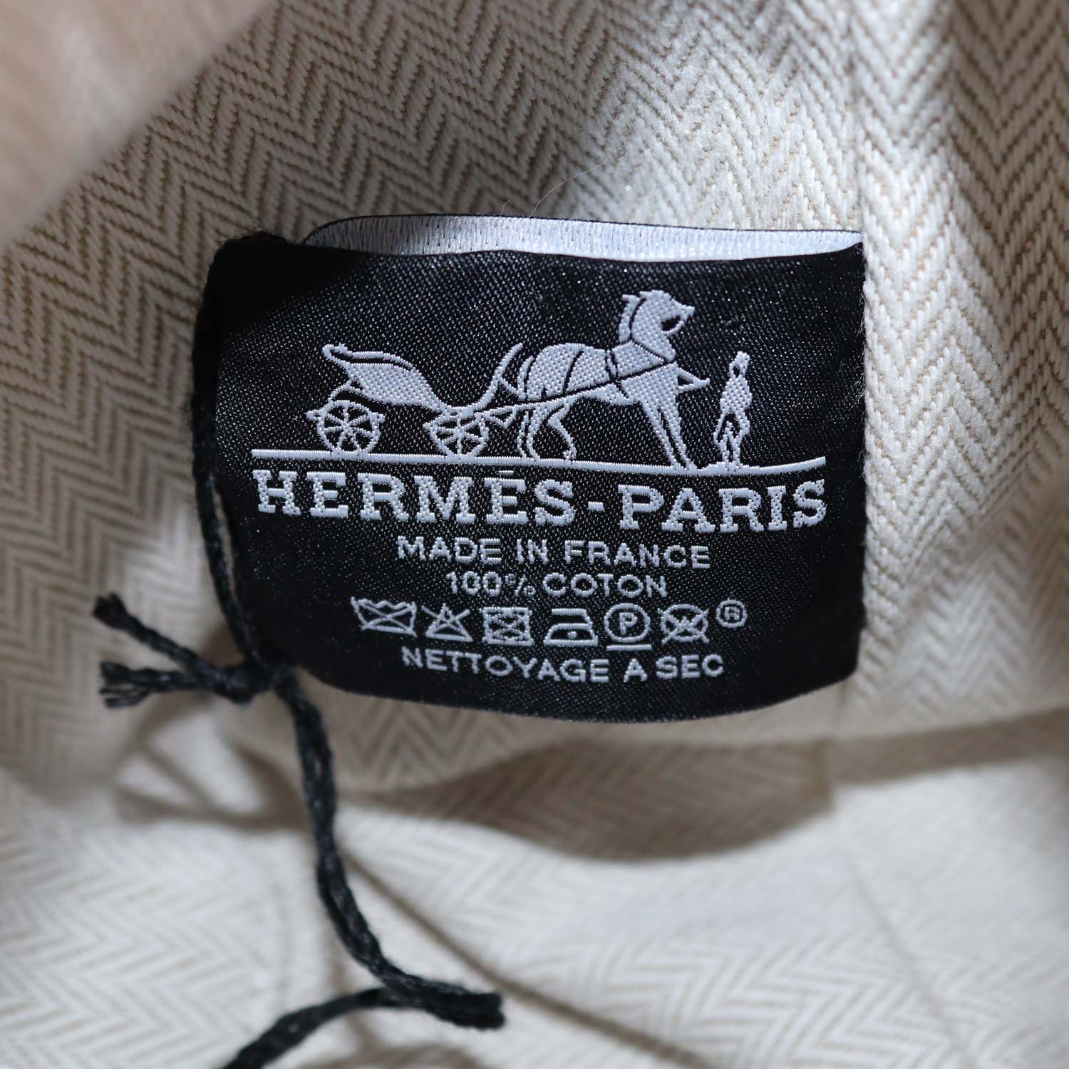 Hermes Marine Canvas Small Bride-A-Brac Case