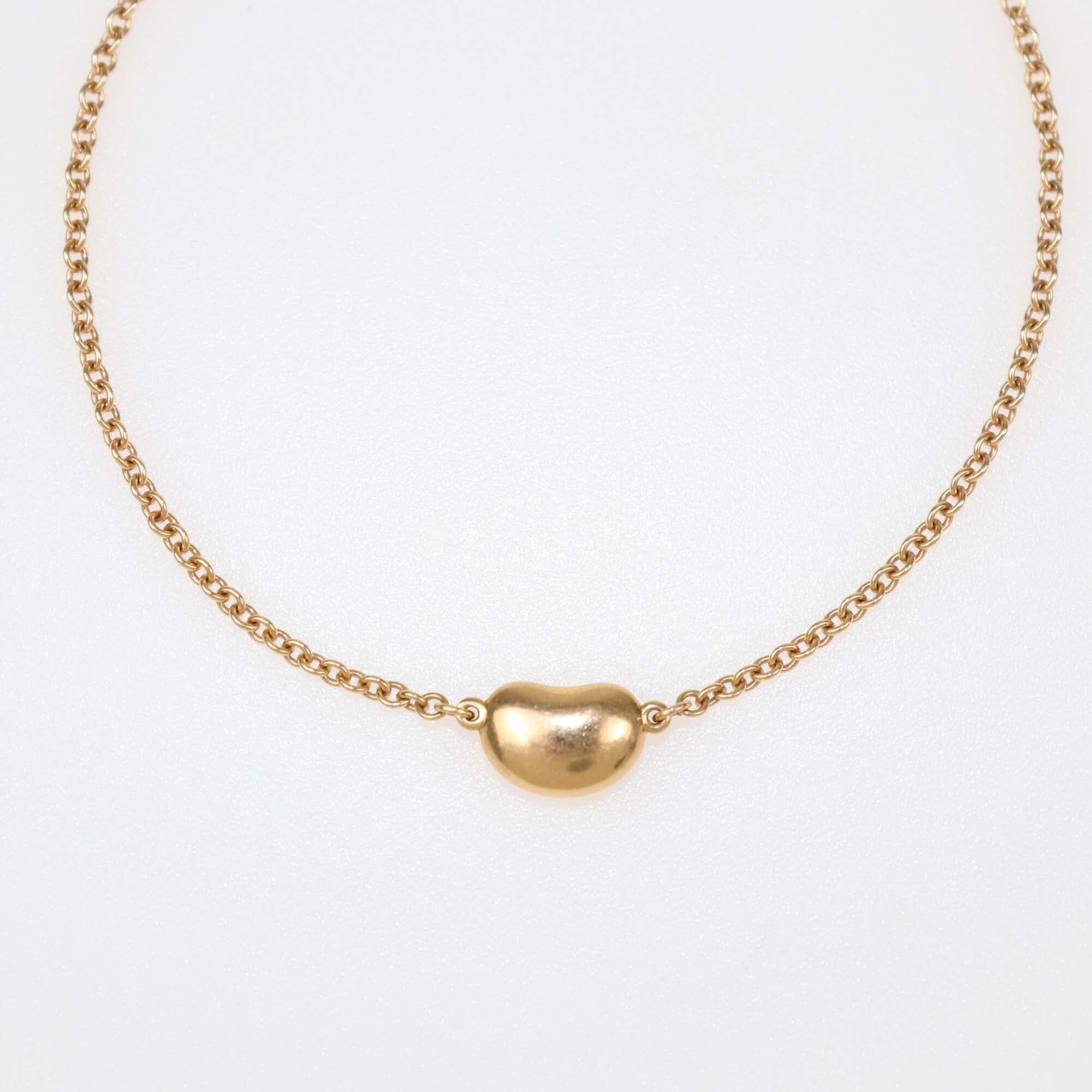 Tiffany & Co. Elsa Peretti Bean 18K Rose Gold Bracelet 9mm Accessories Tiffany & Co.