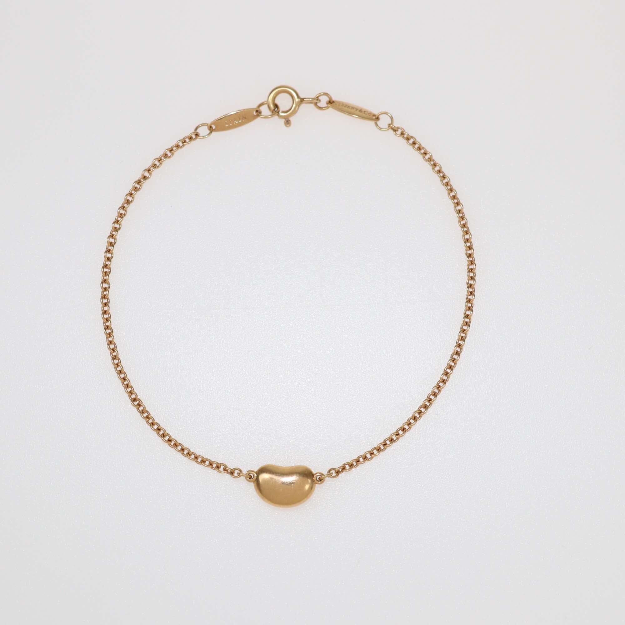 Tiffany & Co. Elsa Peretti Bean 18K Rose Gold Bracelet 9mm Accessories Tiffany & Co.